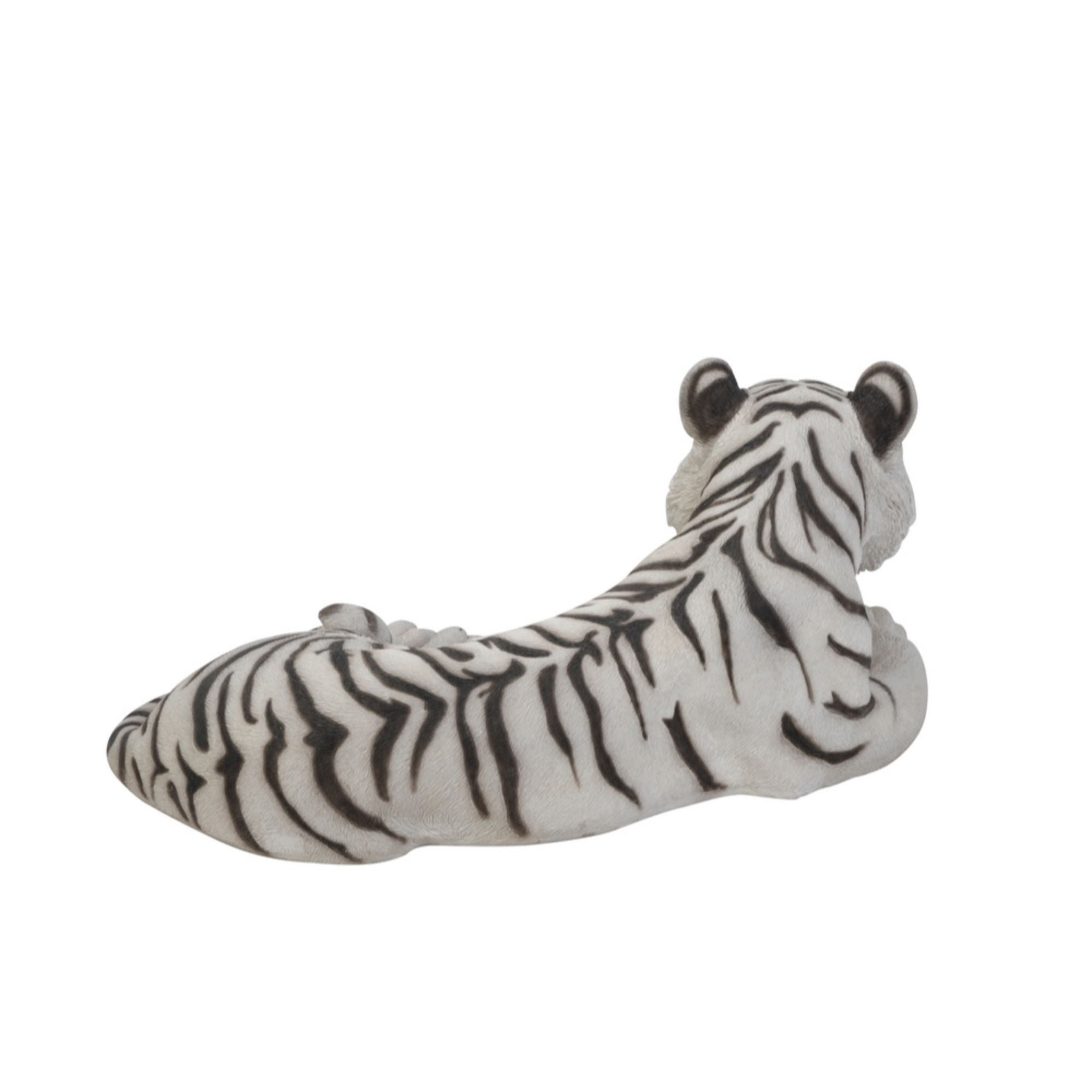 Hi-Line Gifts Tiger Laying Down Outdoor Garden Statue - 28" - Image 4