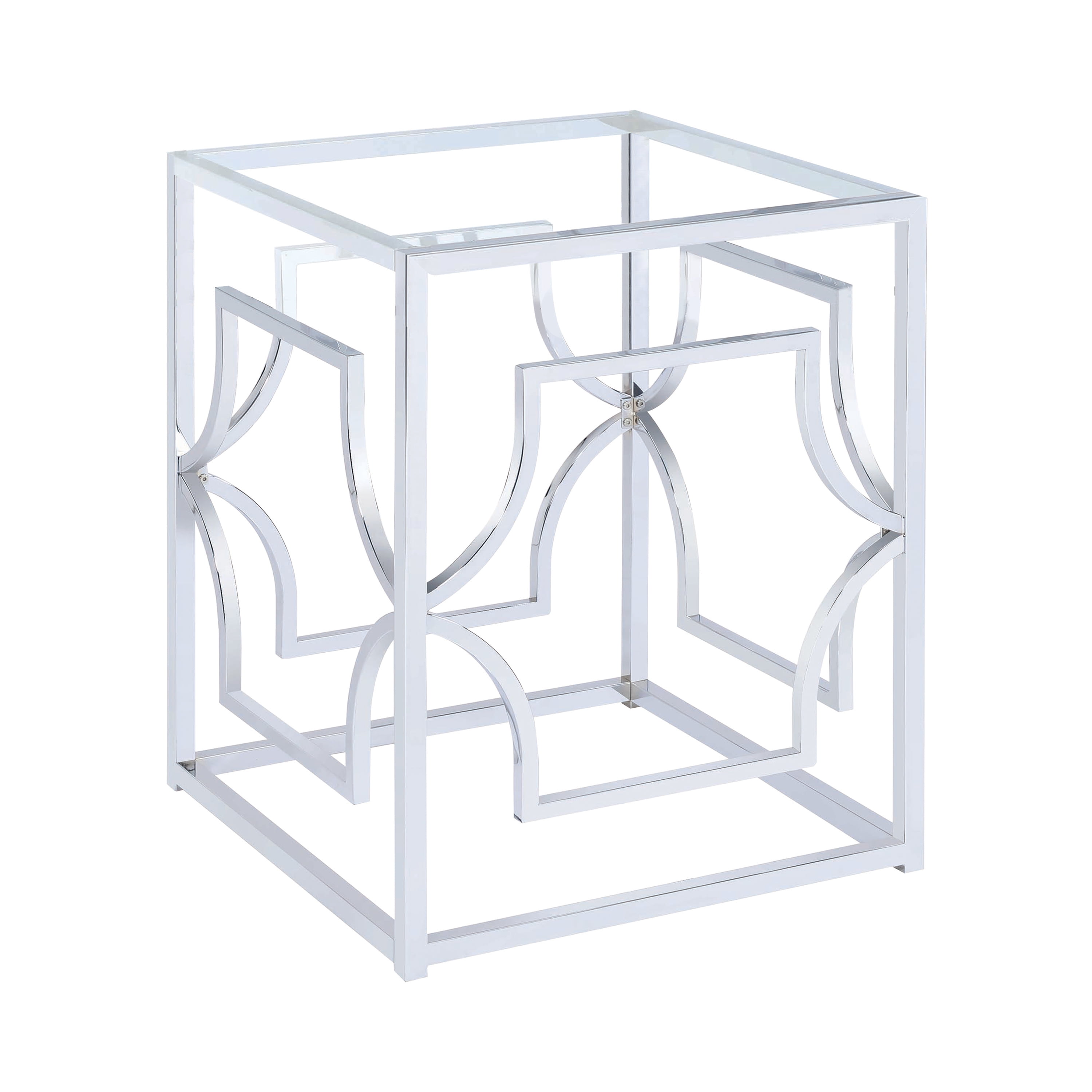 Starlight Dining Table Base Chrome - Image 5