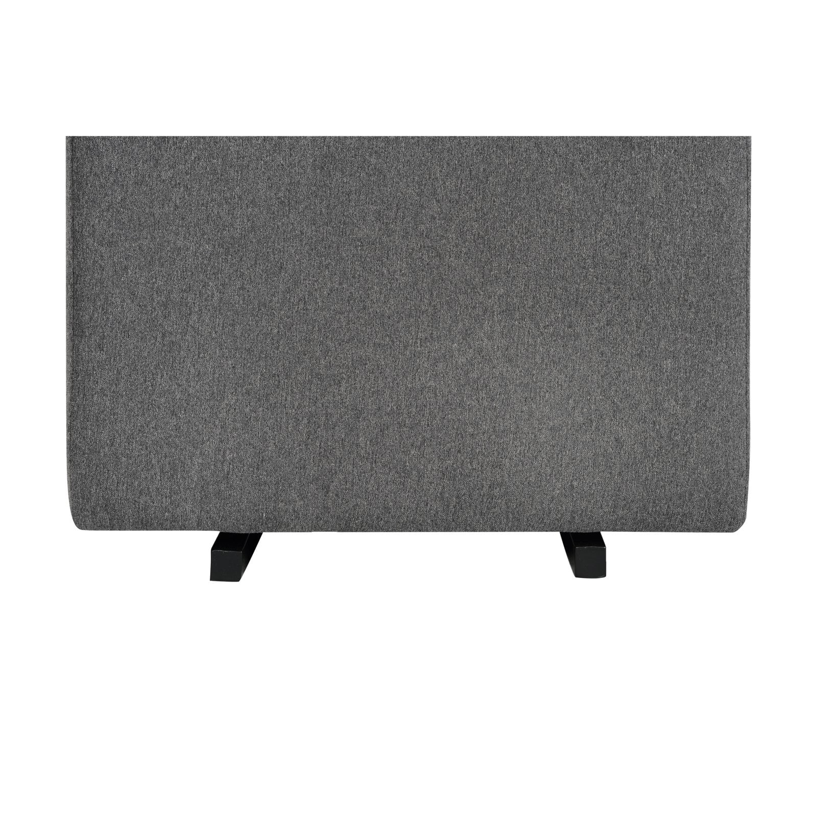Davinci Universal Gliding Ottoman in Dark Grey Finish - Image 3