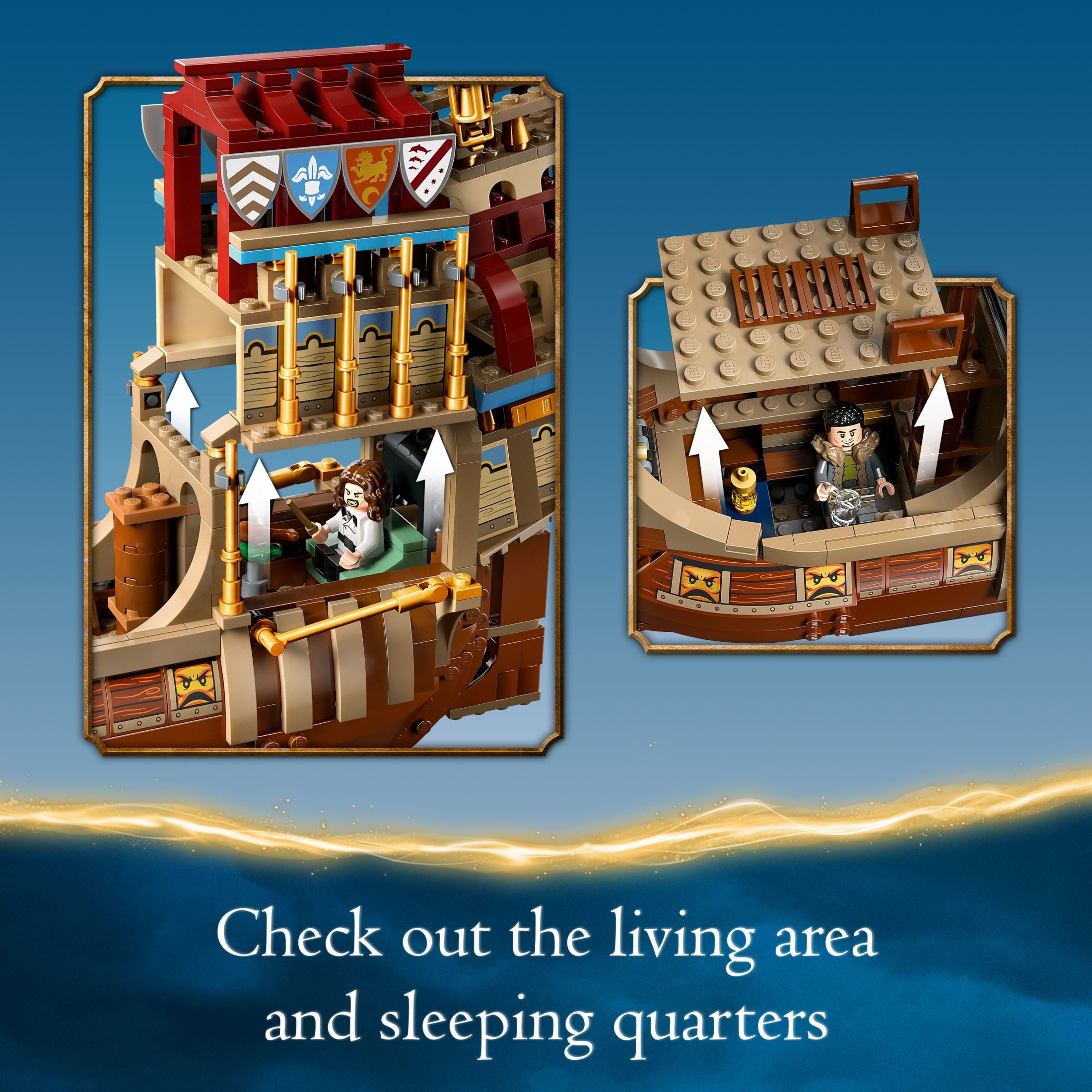 LEGO Harry Potter Triwizard Tournament: The Arrival Building Toy - Pretend Play Toy for Kids, Boys & Girls, Ages 10+ Years - Harry Potter Gifts for Fans - 76440 - Image 7