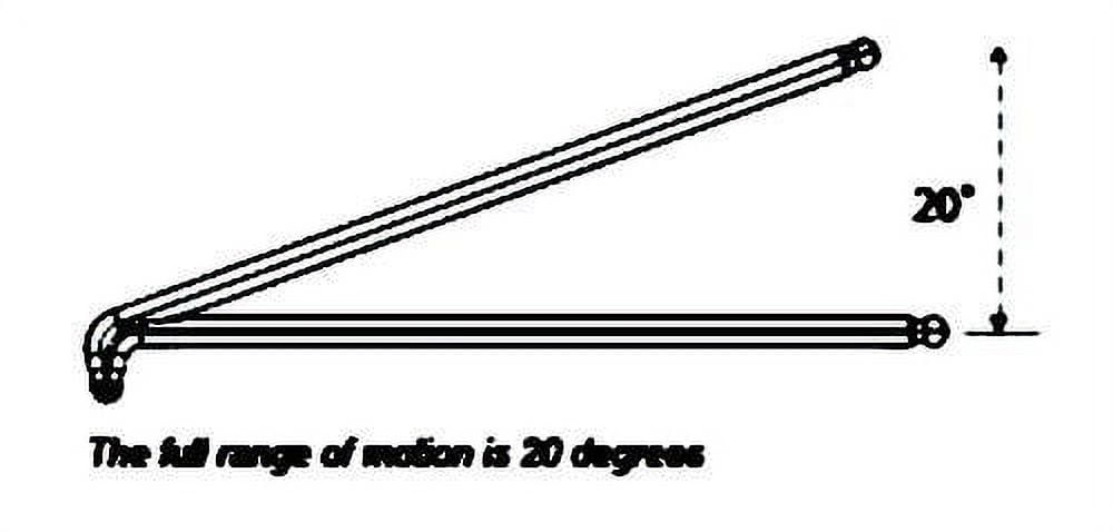 Eklind Tool Double-Ball-Hex-L Assorted Metric and SAE Long Arm Double Ball Hex L-Key Multi-Size in. - Image 7
