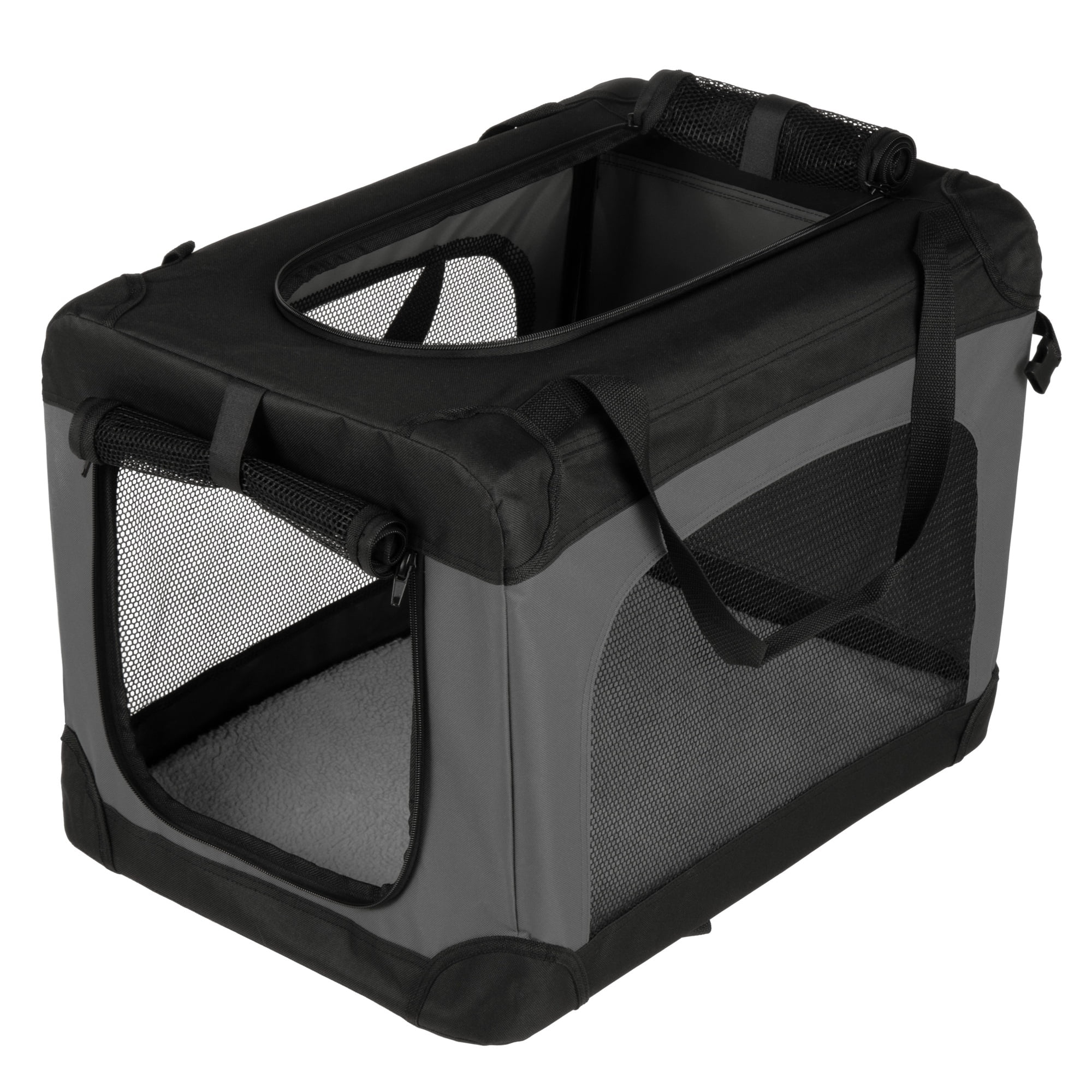 FurHaven® Pet Products Collapsible Pet Crate, Black, Large, 24 Lb Limit - Image 6