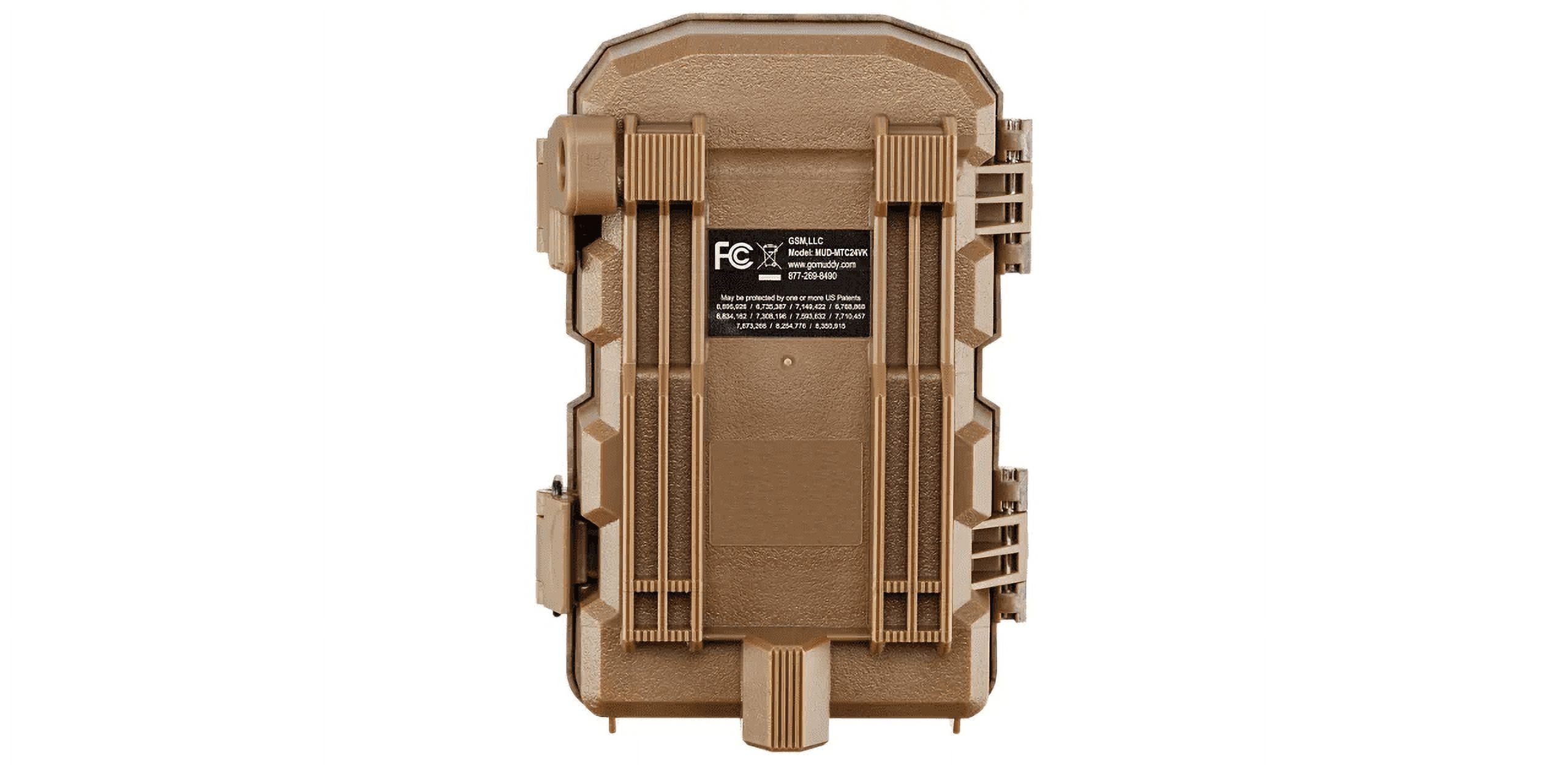 Muddy Pro Cam 24 Combo - 24 MP & 720 Video at 30FPS 0.5 Sec Trigger Speed 80Ft Detection IR Range Durable Hunting Outdoor Scouting Trail Camera, 8 AA Batteries & 16GB SD Card Included - Image 3