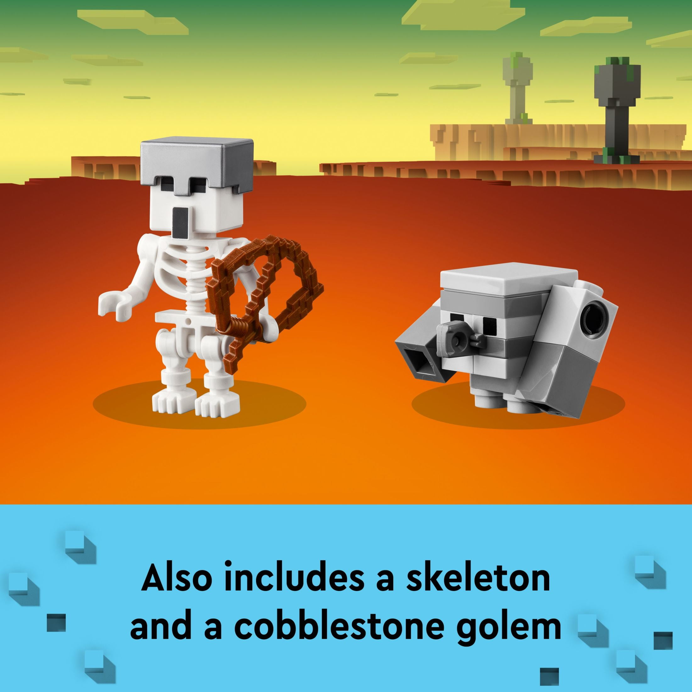 LEGO Minecraft Legends The Devourer Showdown Adventure Set, Minecraft Toy featuring Popular Characters and Minecraft Action Figures, Gaming Gift Idea for Boys, Girls and Kids Ages 8 and Up, 21257 - Image 5