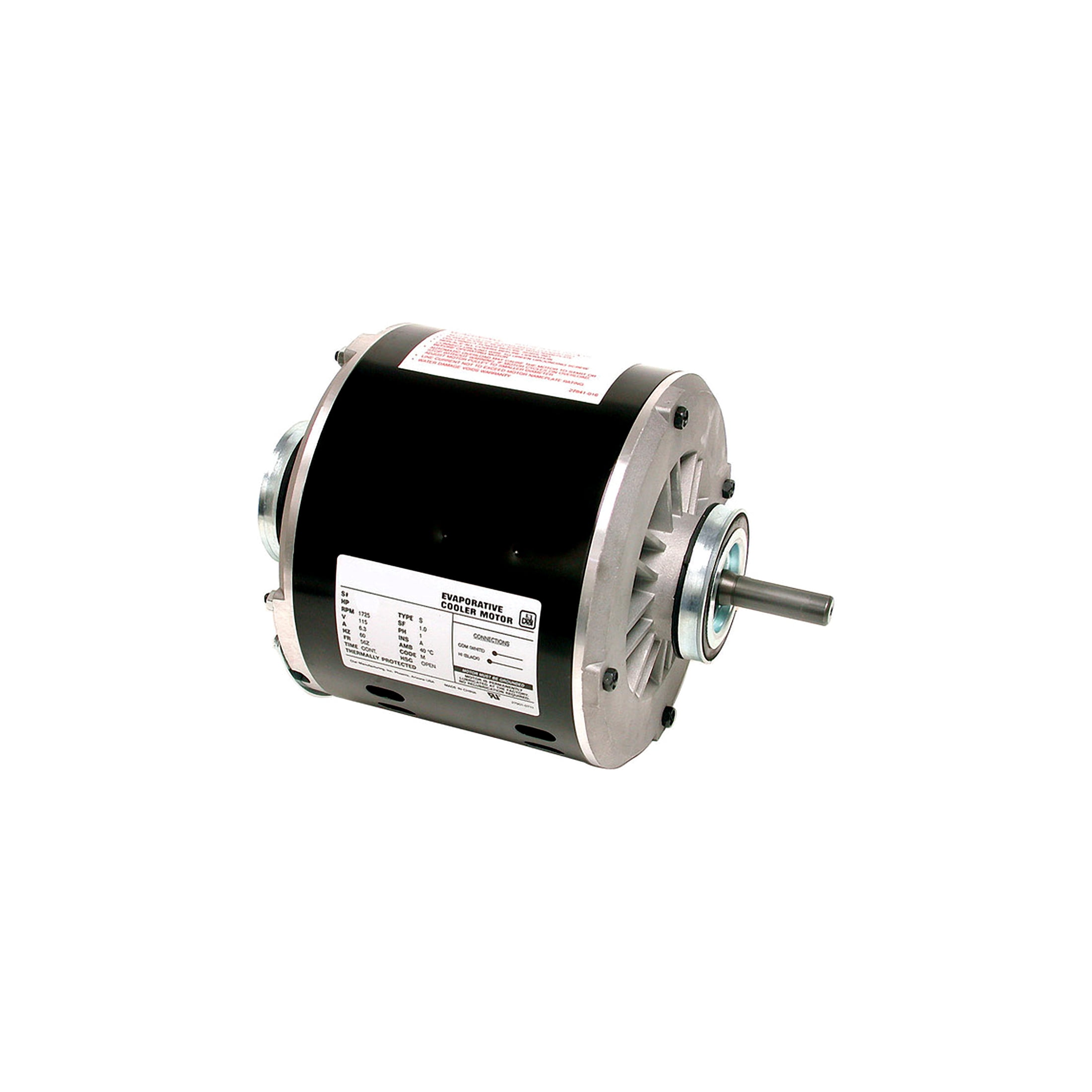 Dial Manufacturing 2206 3/4HP 115V 2 Speed Evaporative Cooler Motor - Image 5