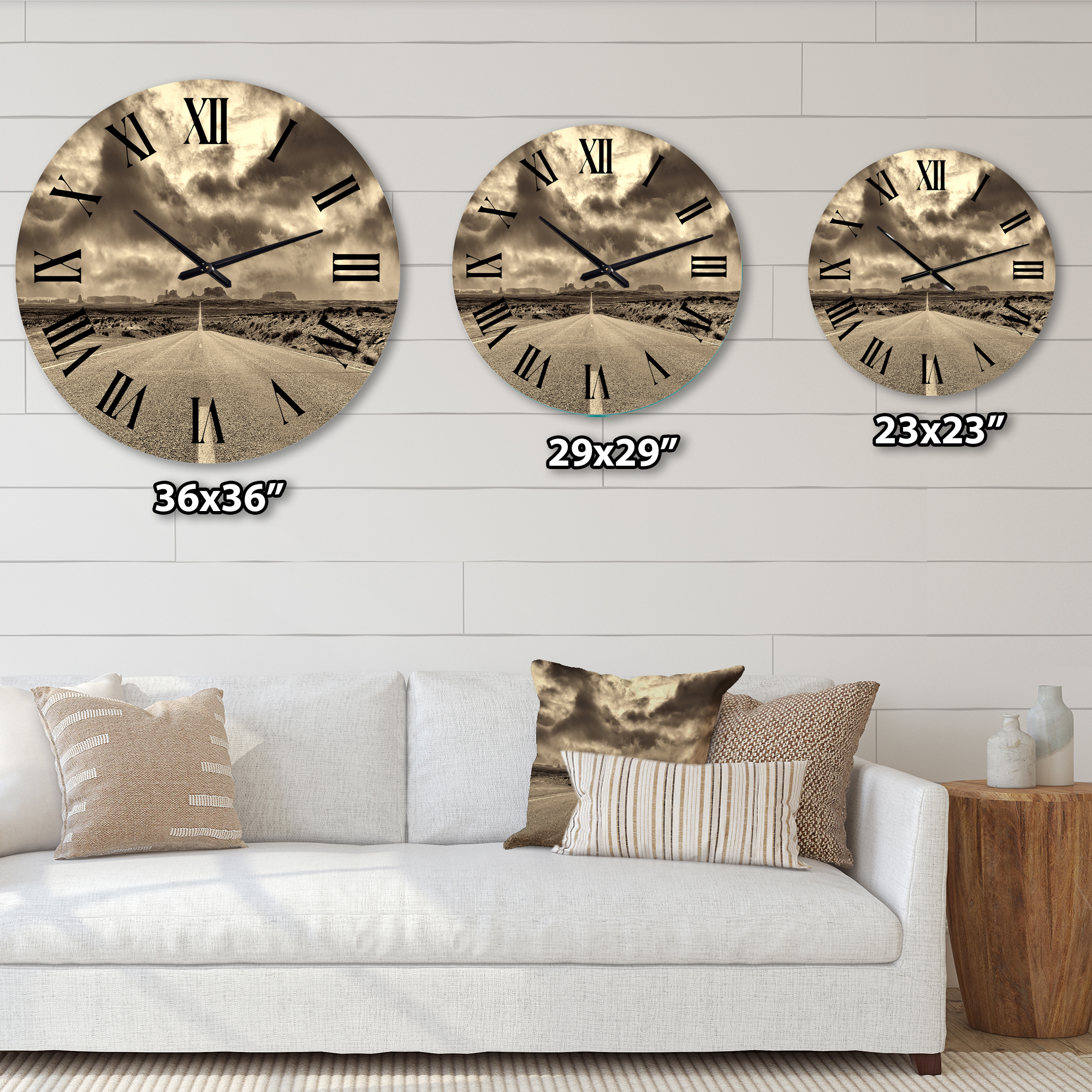 Designart 1 in Quartz Traditional Wall Clock - Image 3
