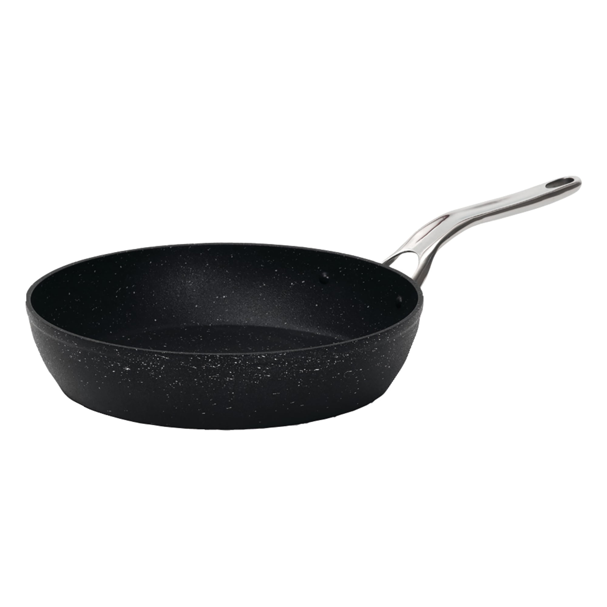 The Rock by Starfrit Fry Pan with Stainless Steel Handle 10" and Fry Pan with Stainless Steel Handle 12" - Image 3