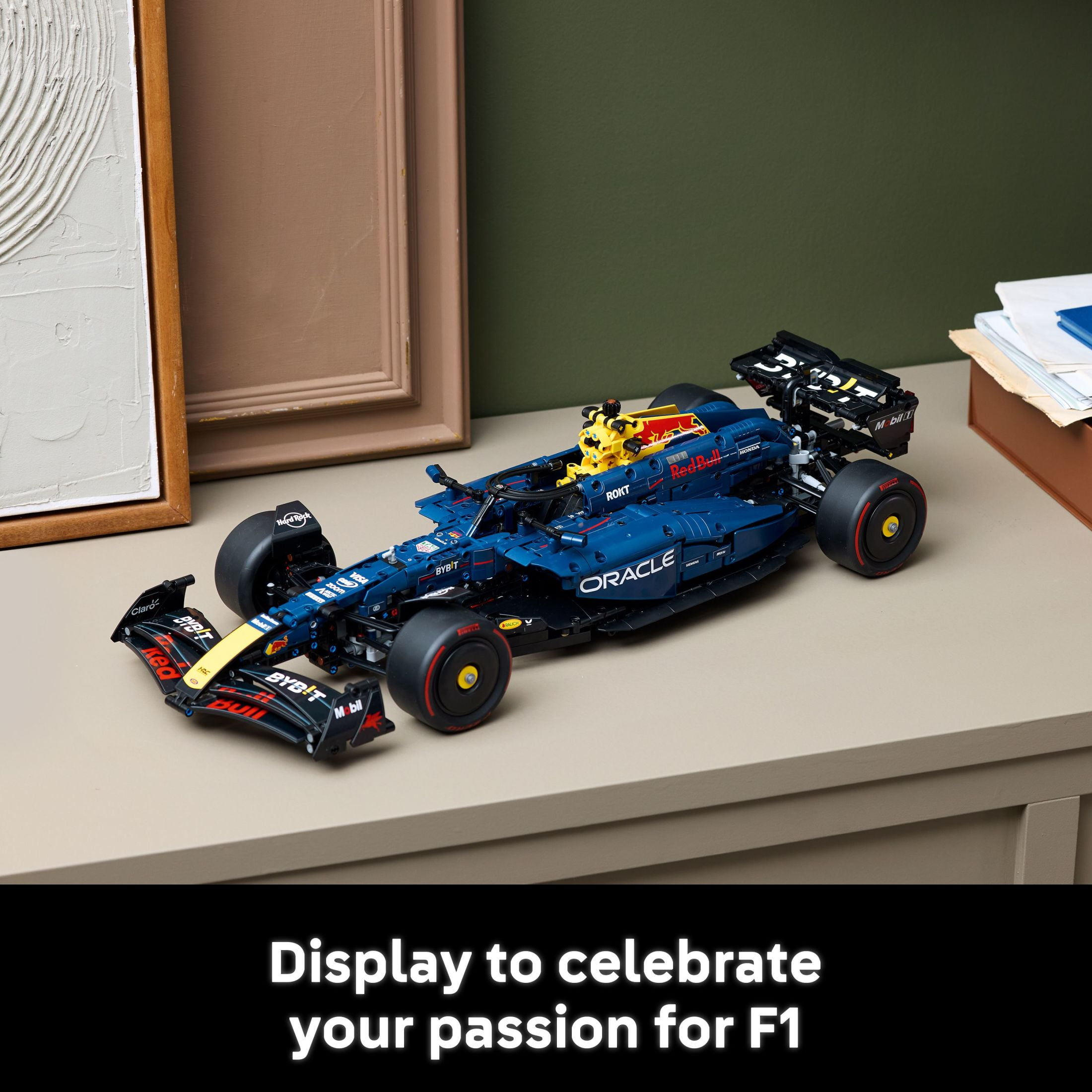 LEGO Technic Oracle Red Bull Racing RB20 F1 Race Car Model Kits - Building Set for Adults, Ages 18+ with Realistic Features - Gift for Groom, Groomsmen - 42206 - Image 6
