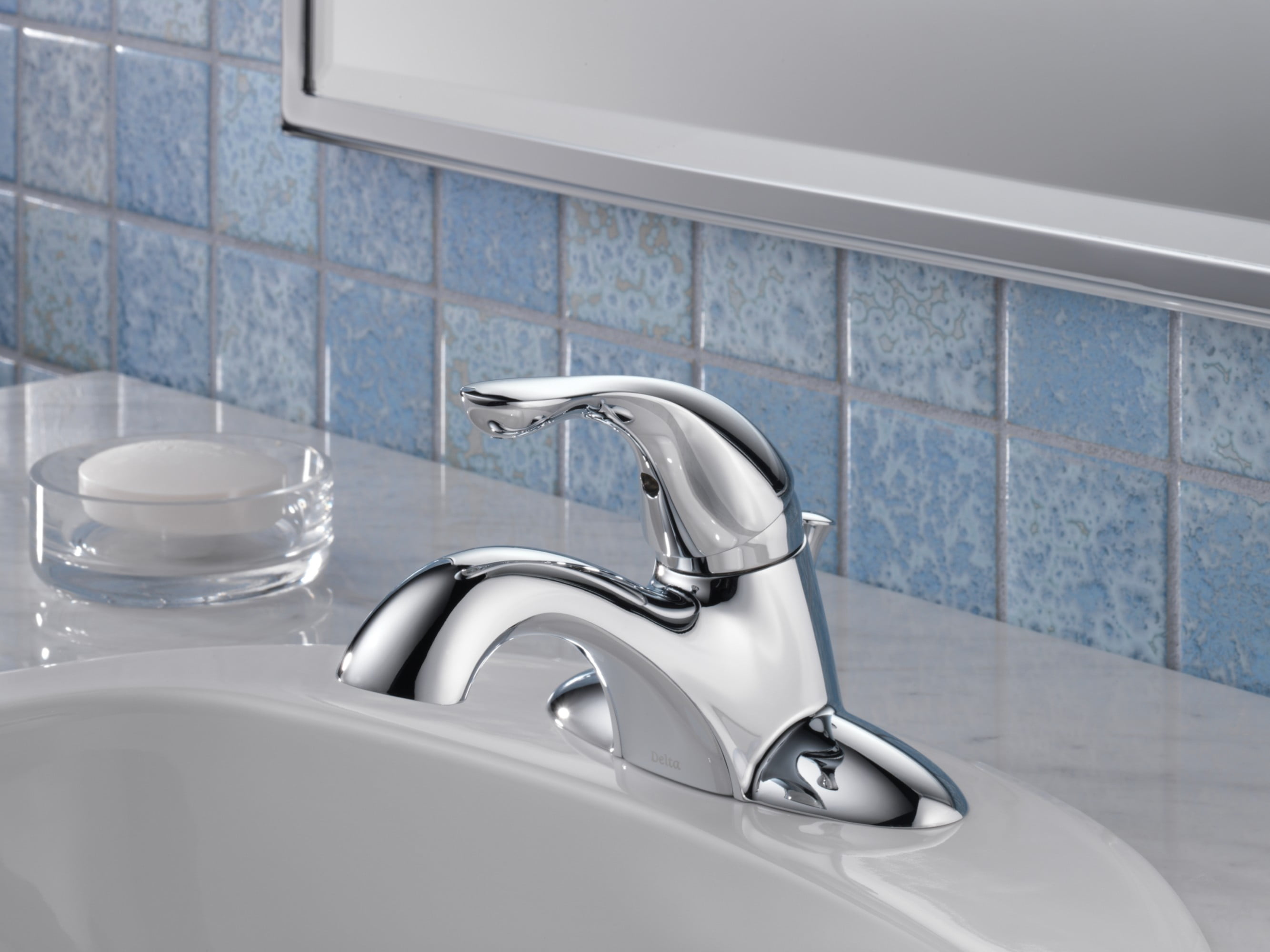Delta Classic Centerset Lavatory Faucet with Metal Pop-Up, Available in Various Colors - Image 3