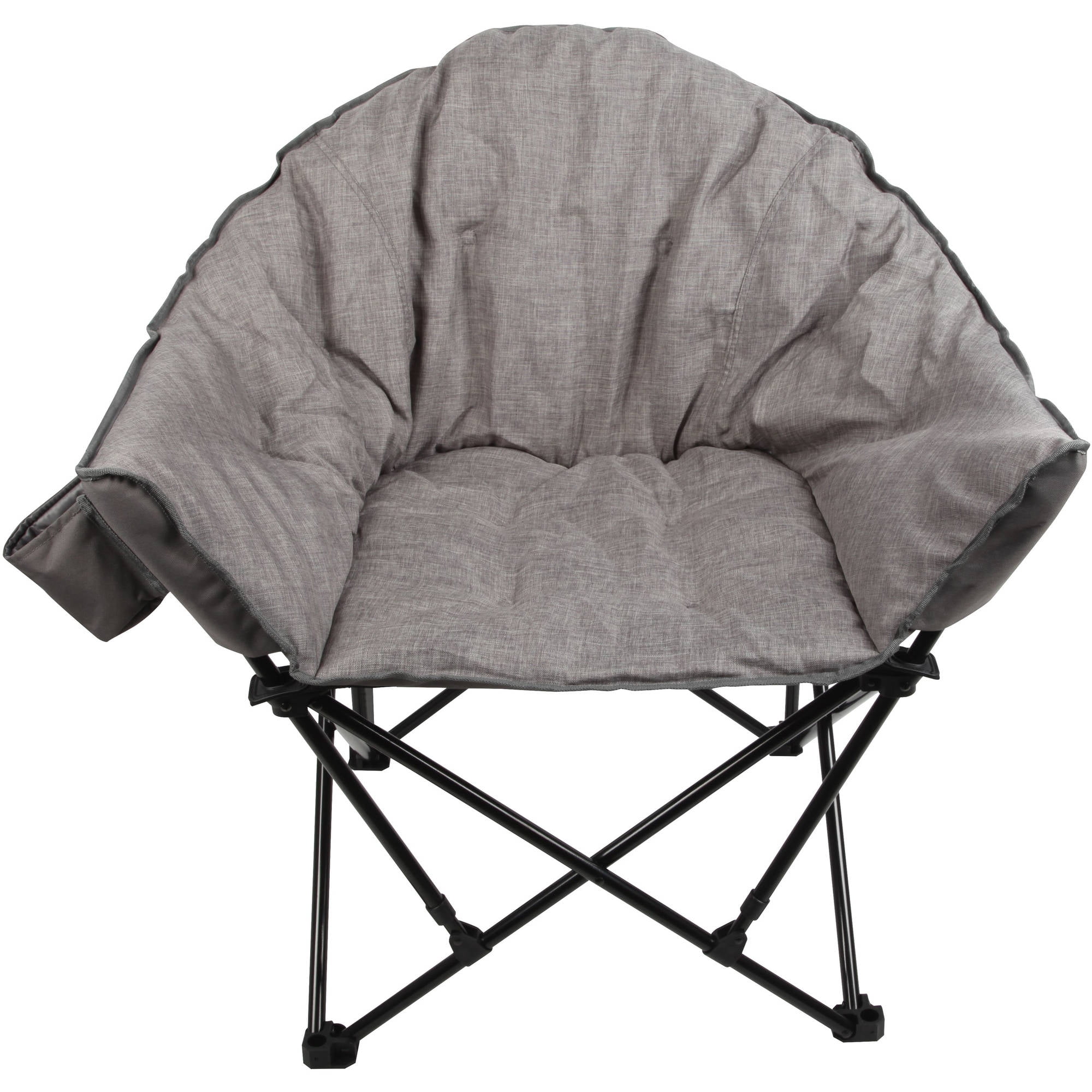 Ozark Trail Camping Club Chair, Gray, Adults - Image 5