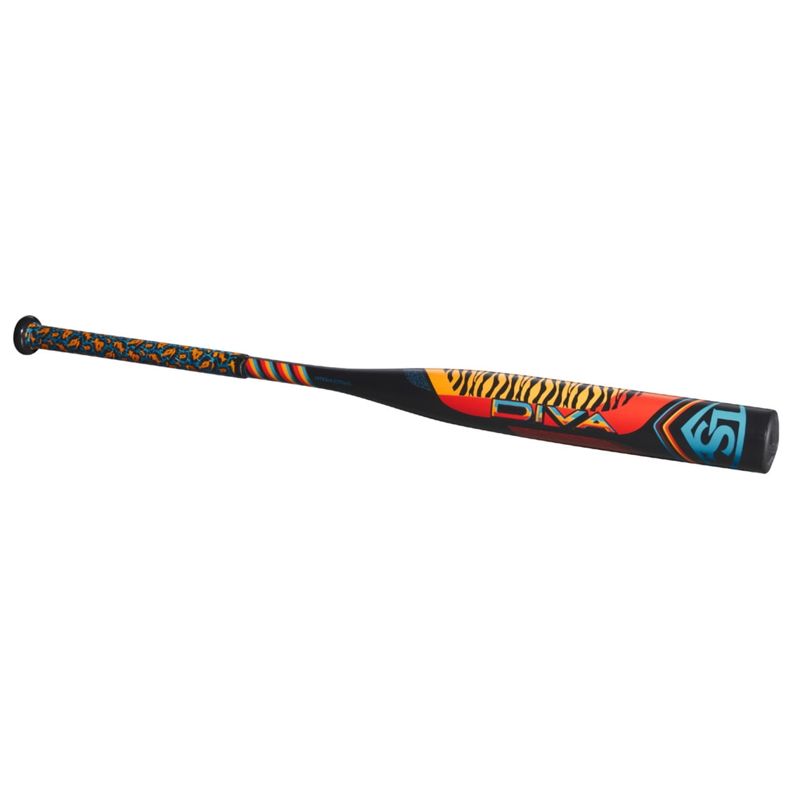 Louisville Slugger 2022 Diva (-11.5) Fastpitch Bat - Tiger Print, 27"/15.5 oz - Image 7