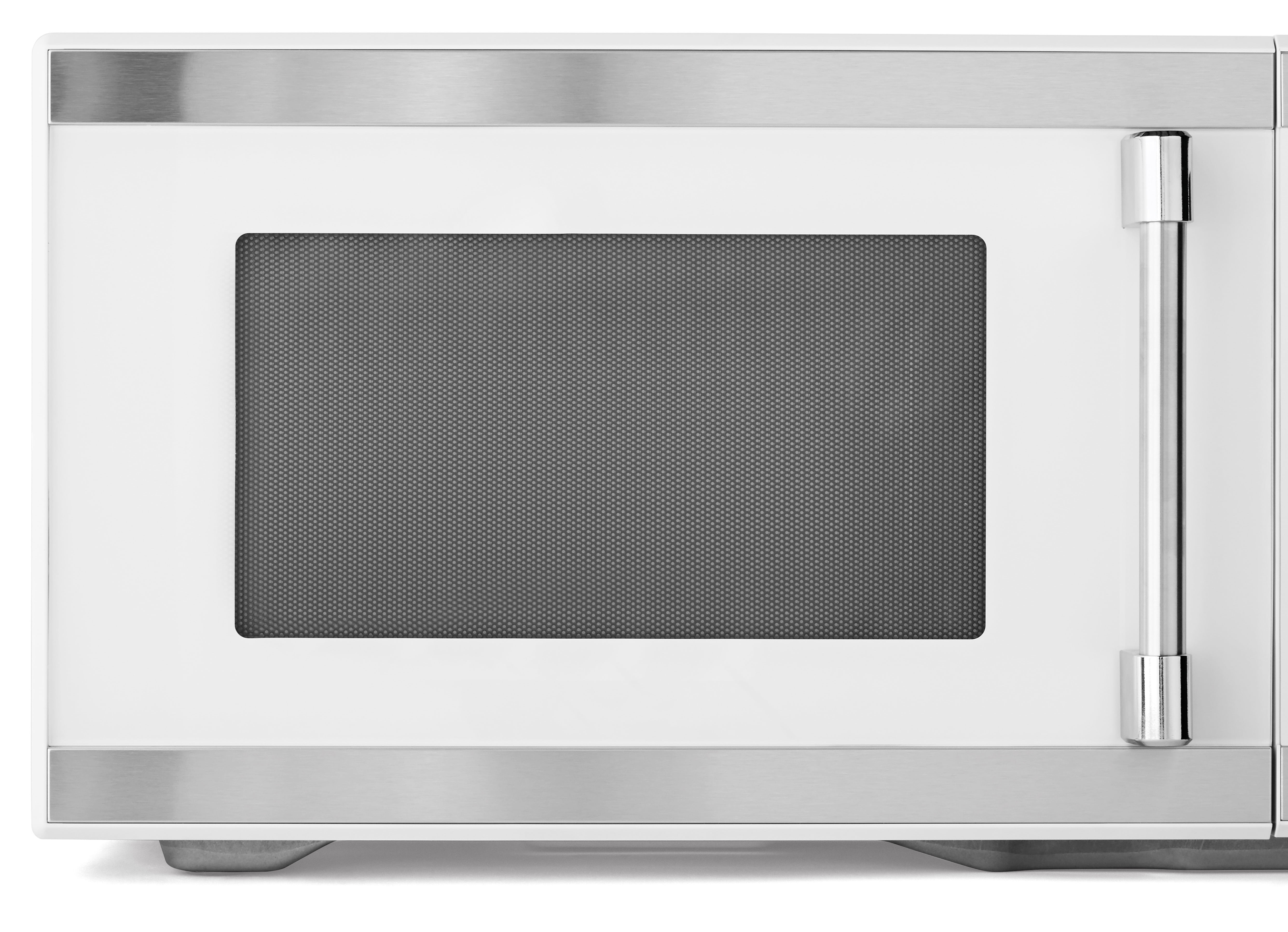 Hamilton Beach 1.1 Cu ft Countertop Microwave Oven, White and Stainless Steel - Image 3