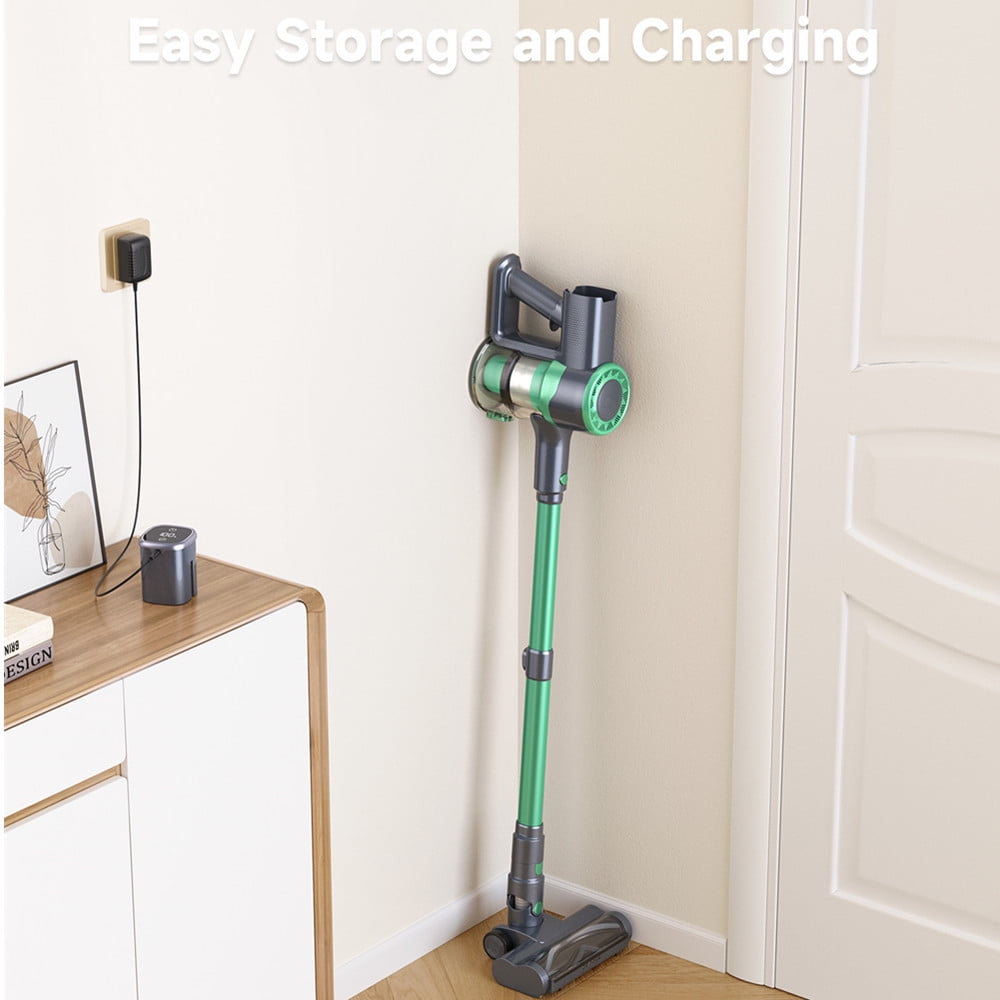 6 in 1 Cordless Stick Vacuum Cleaner Powerful 30KPA 250W Powerful Suction Lightweight Handheld Vac for Home Hard Floor Carpet Car Pet Hair Model L8 - Image 2