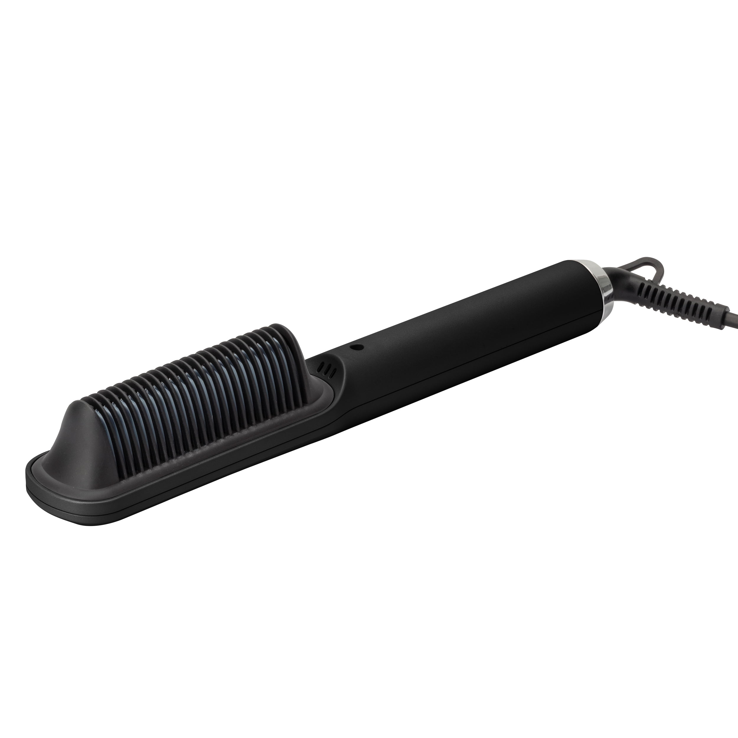 GAMMA+ Ceramic Hot Brush with Cool Touch Technology for Frizz Reduction and Hair Straightening, Black - Image 3