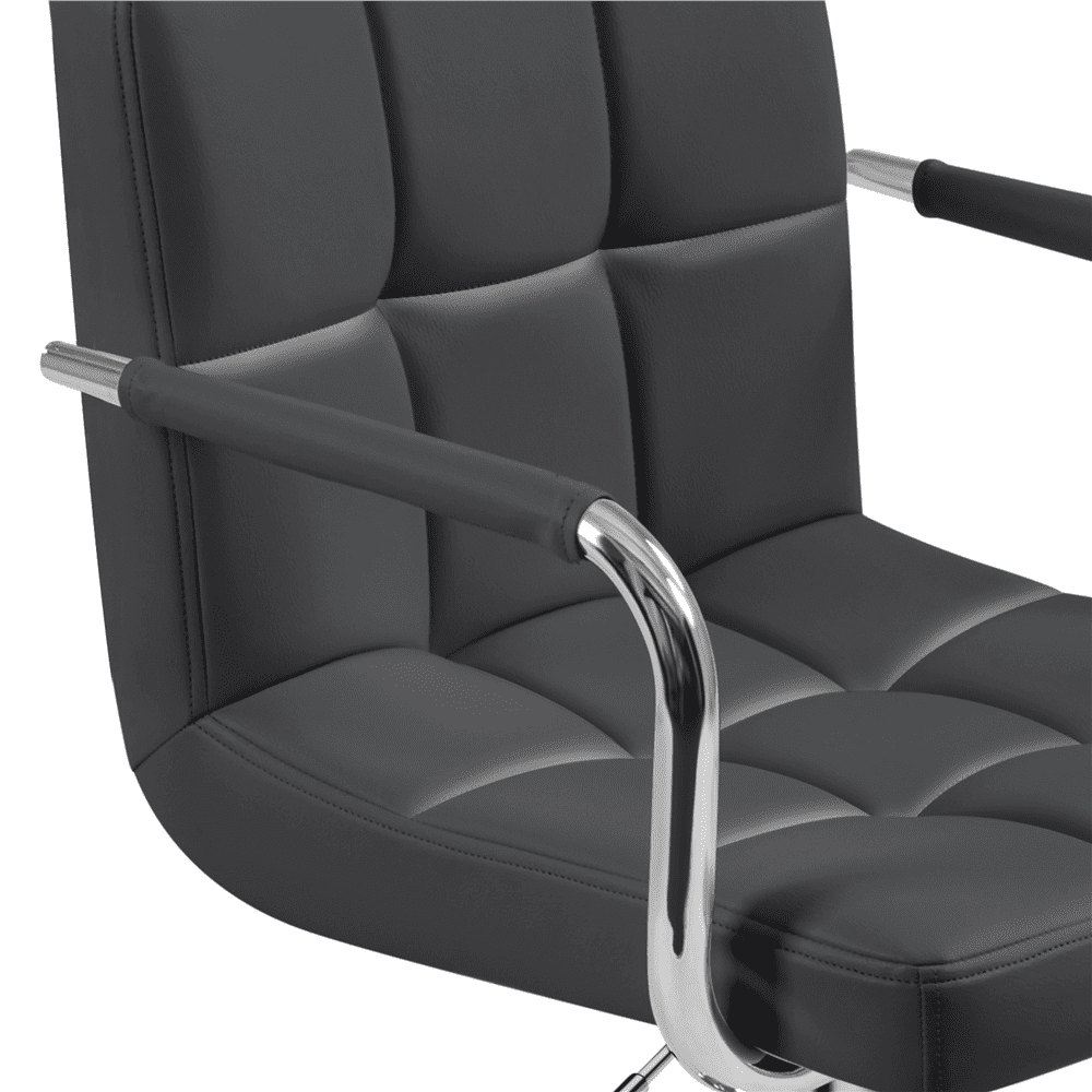 Renwick Bar Stool with Adjustable Height and Armrests, Set of 2, Gray - Image 5