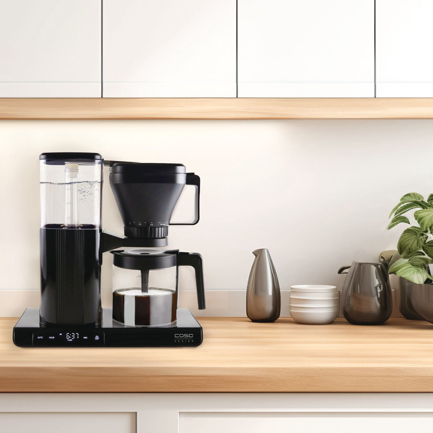 Caso Gourmet Gold Cup Coffee Maker Serves 8 Cups, Brews Coffee at 205F, New - Image 6