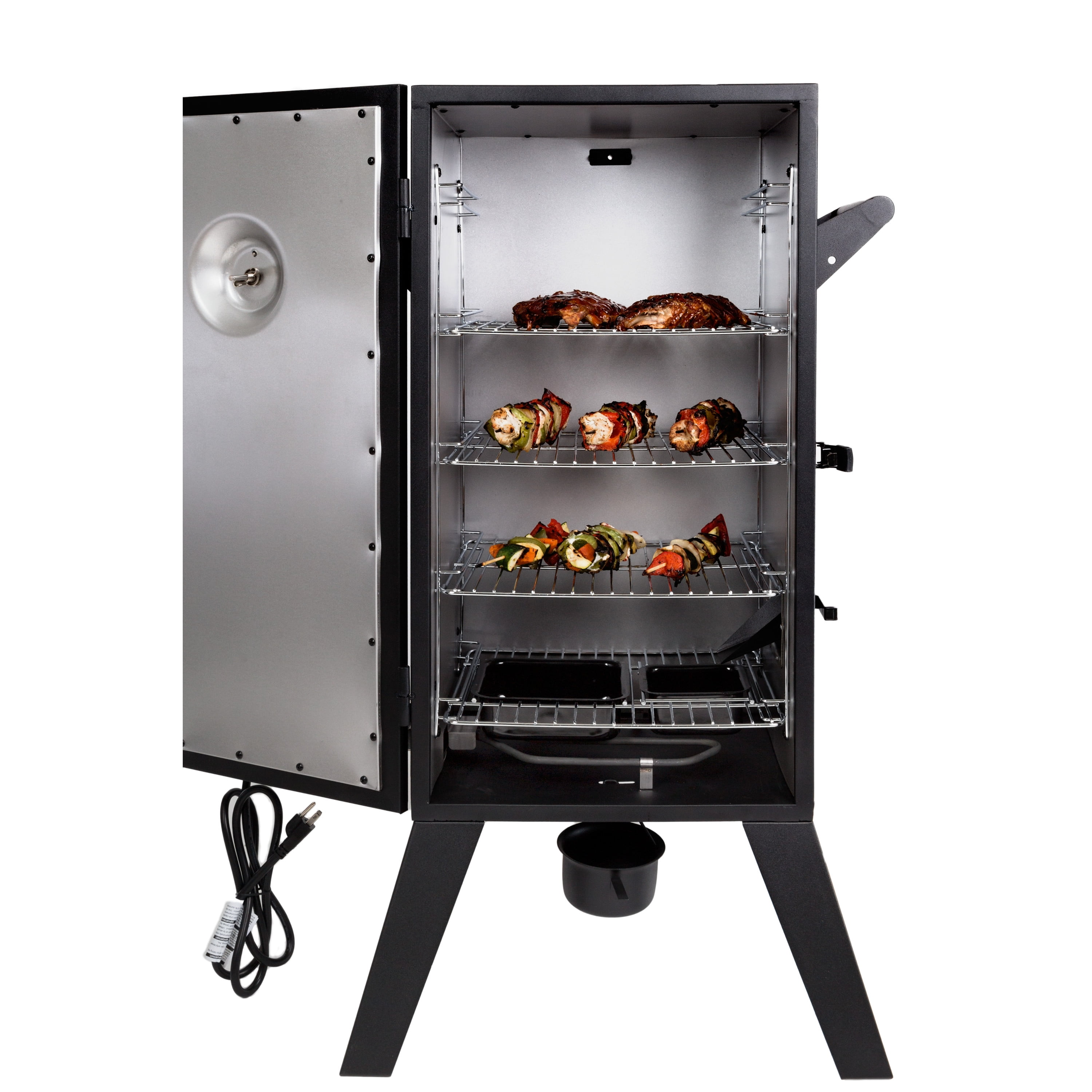 Dyna-Glo DGU505BAE-D 30" Analog Black Electric Smoker - Image 7