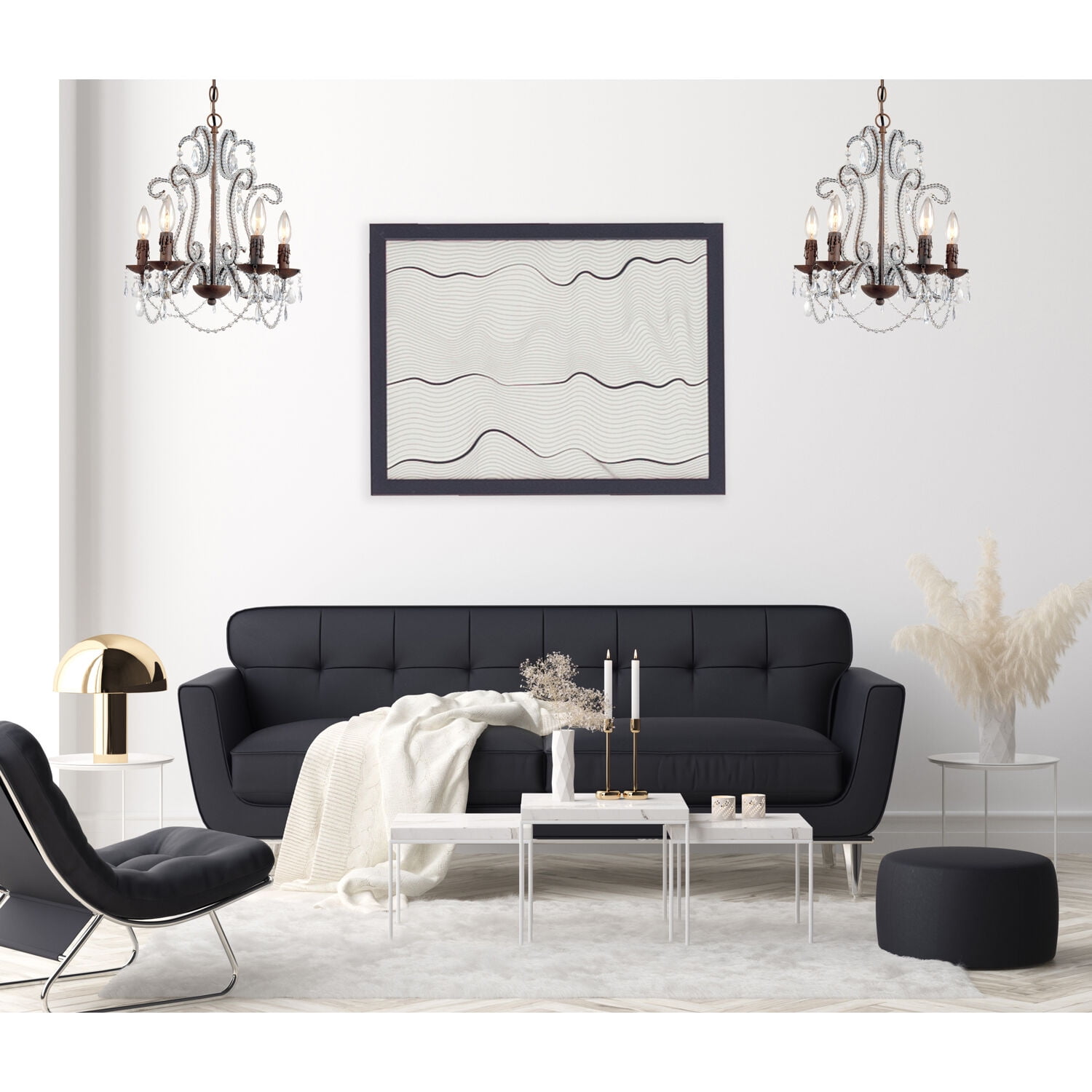 Beloved Five Light Mini Chandelier - Image 5