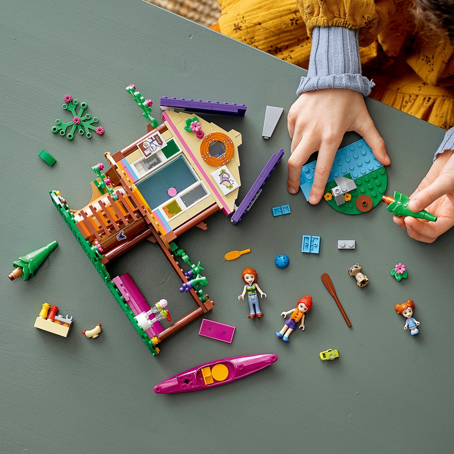 LEGO Friends Forest House 41679 Building Toy; Great Gift for Kids Who Love Nature (326 Pieces) - Image 9