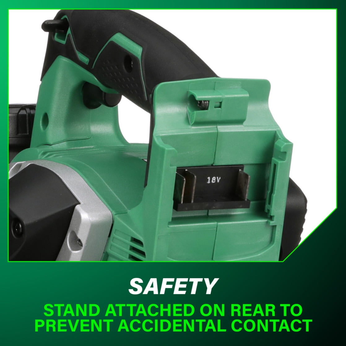 Metabo HPT 18V MultiVolt™ Cordless Hand Planer | Tool Only - No Battery | 3-1/4-Inch | P18DSLQ4 - Image 10