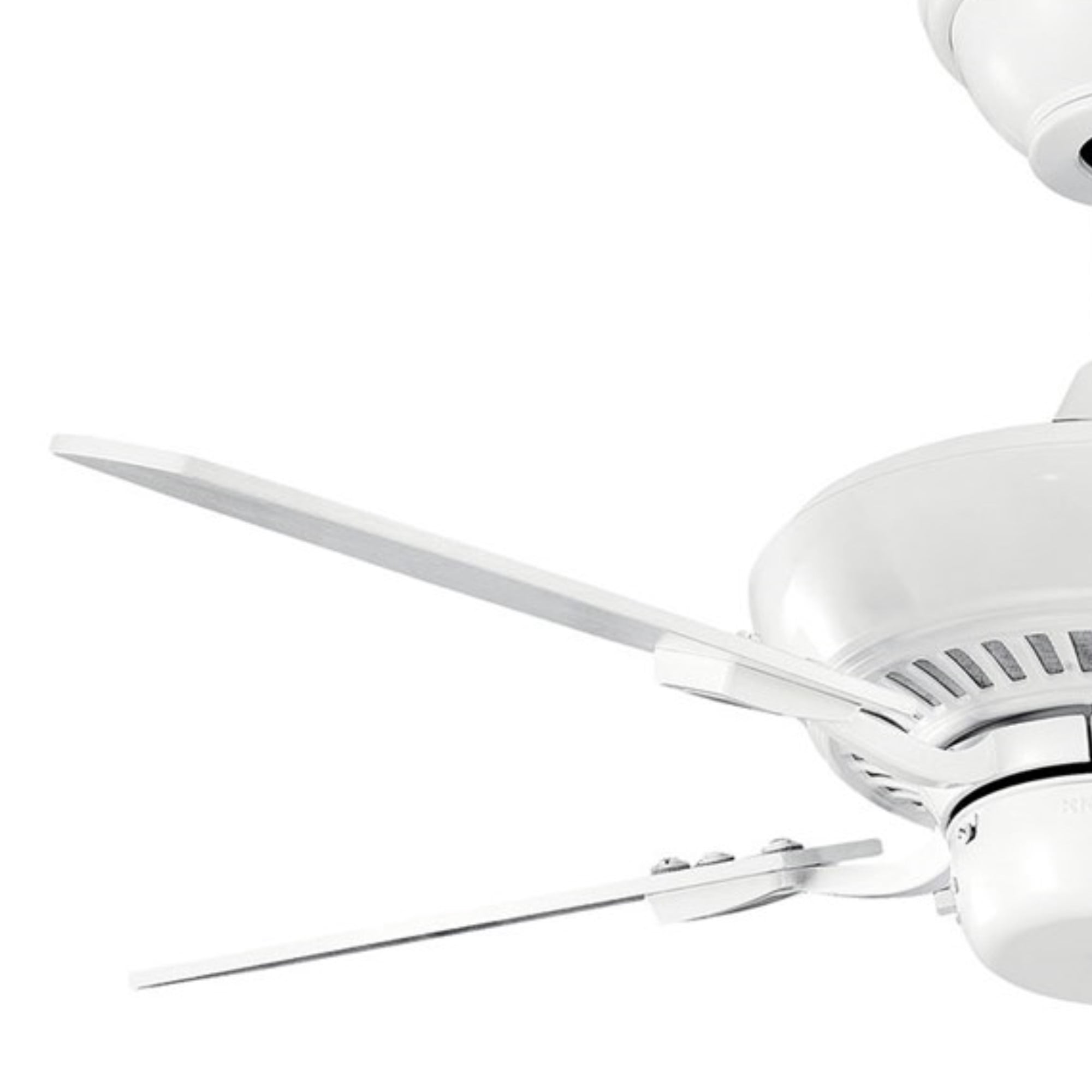 Ceiling Fan With Traditional Inspirations 15 Inches Tall By 30 Inches Wide-White Finish Kichler Lighting 300103Wh - Image 2