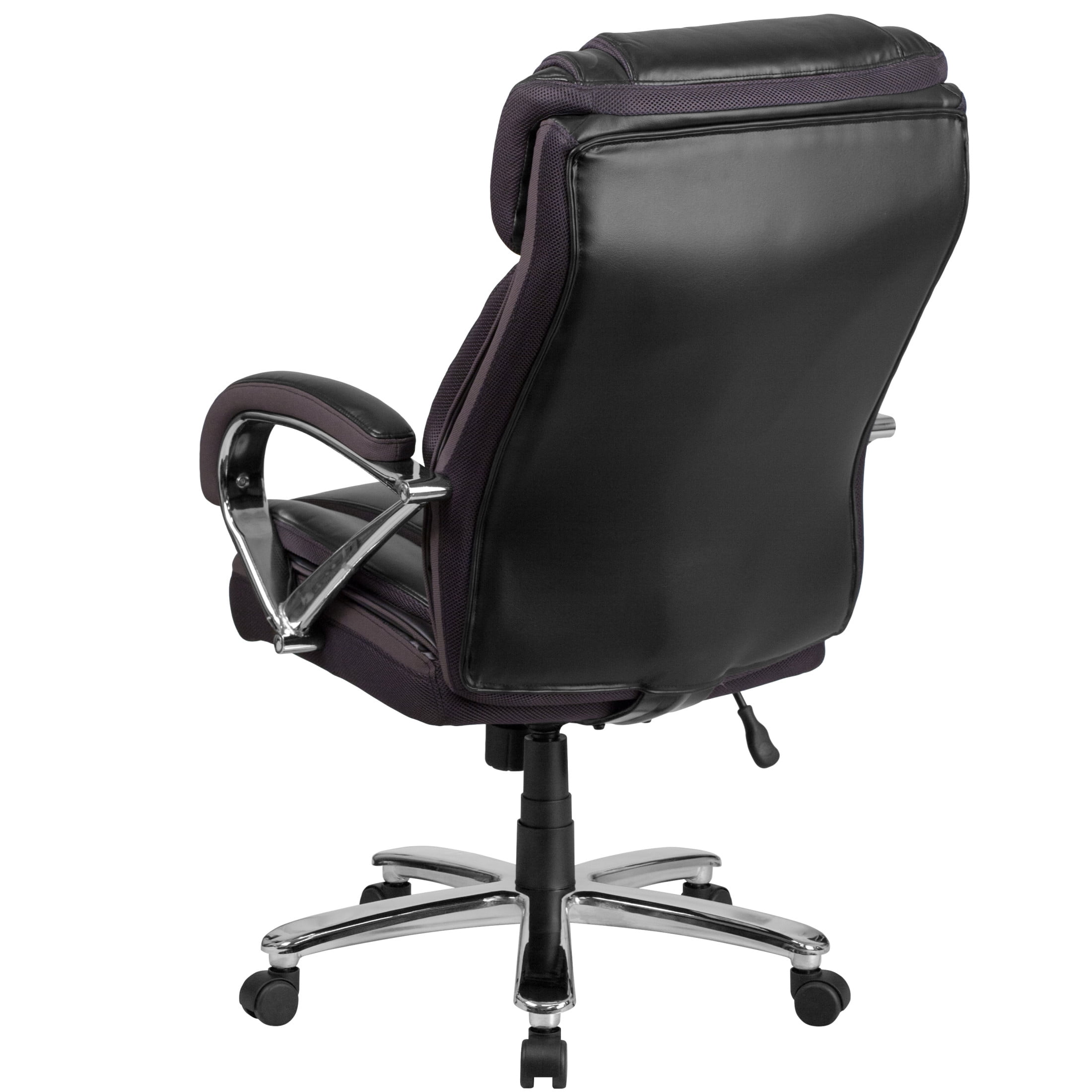 Flash Furniture Hercules Series Big & Tall Ergonomic LeatherSoft Office Chair, Black - Image 13