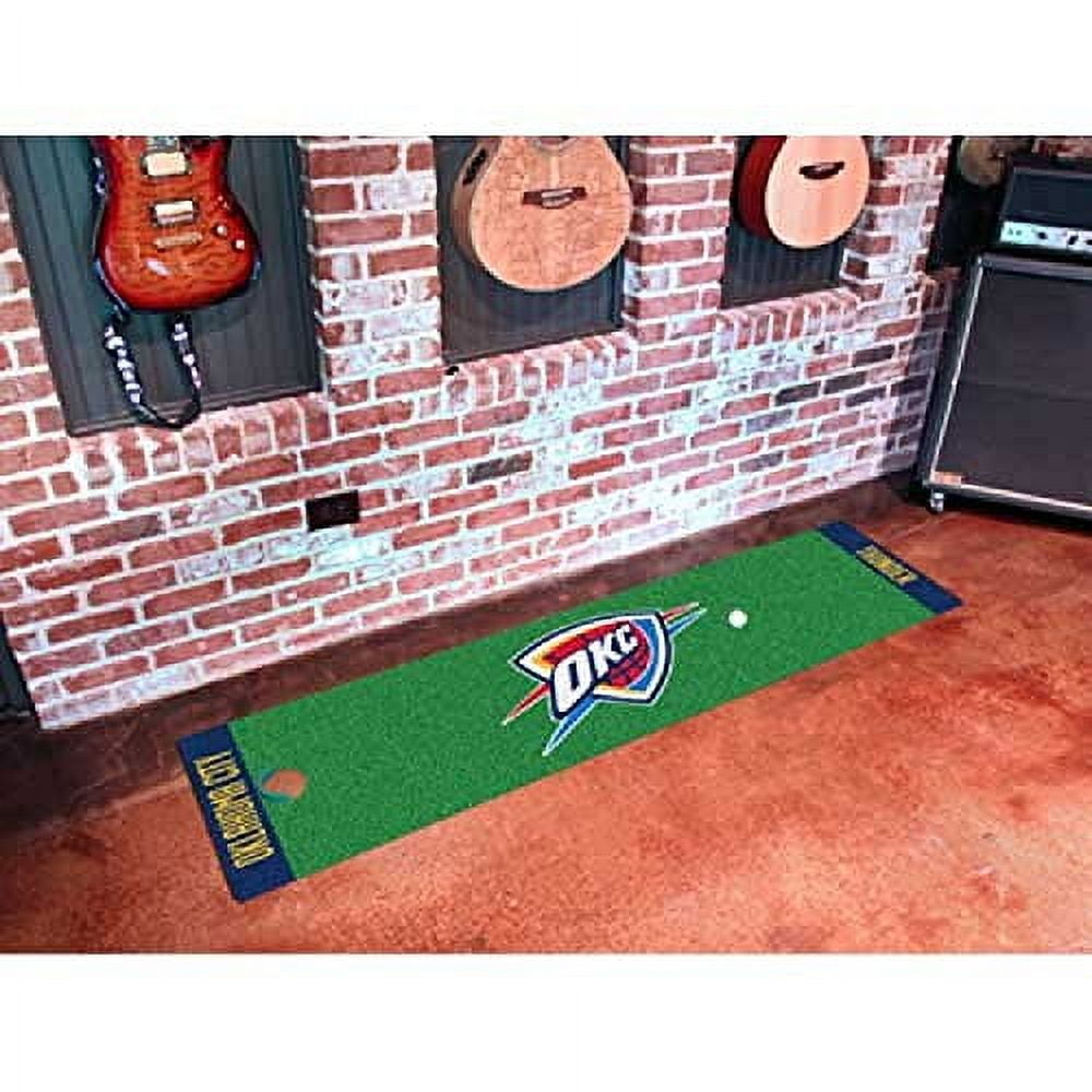 Oklahoma City Thunder Putting Green Mat - Special Order - Image 2