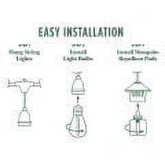 TIKI BiteFighter Mosquito Repellent Refill Pods – 3-Pack, 200 Hours of Mosquito Protection, Compatible with TIKI BiteFighter LED String Lights Only – No Sprays, No Mess, No Odor - Image 6