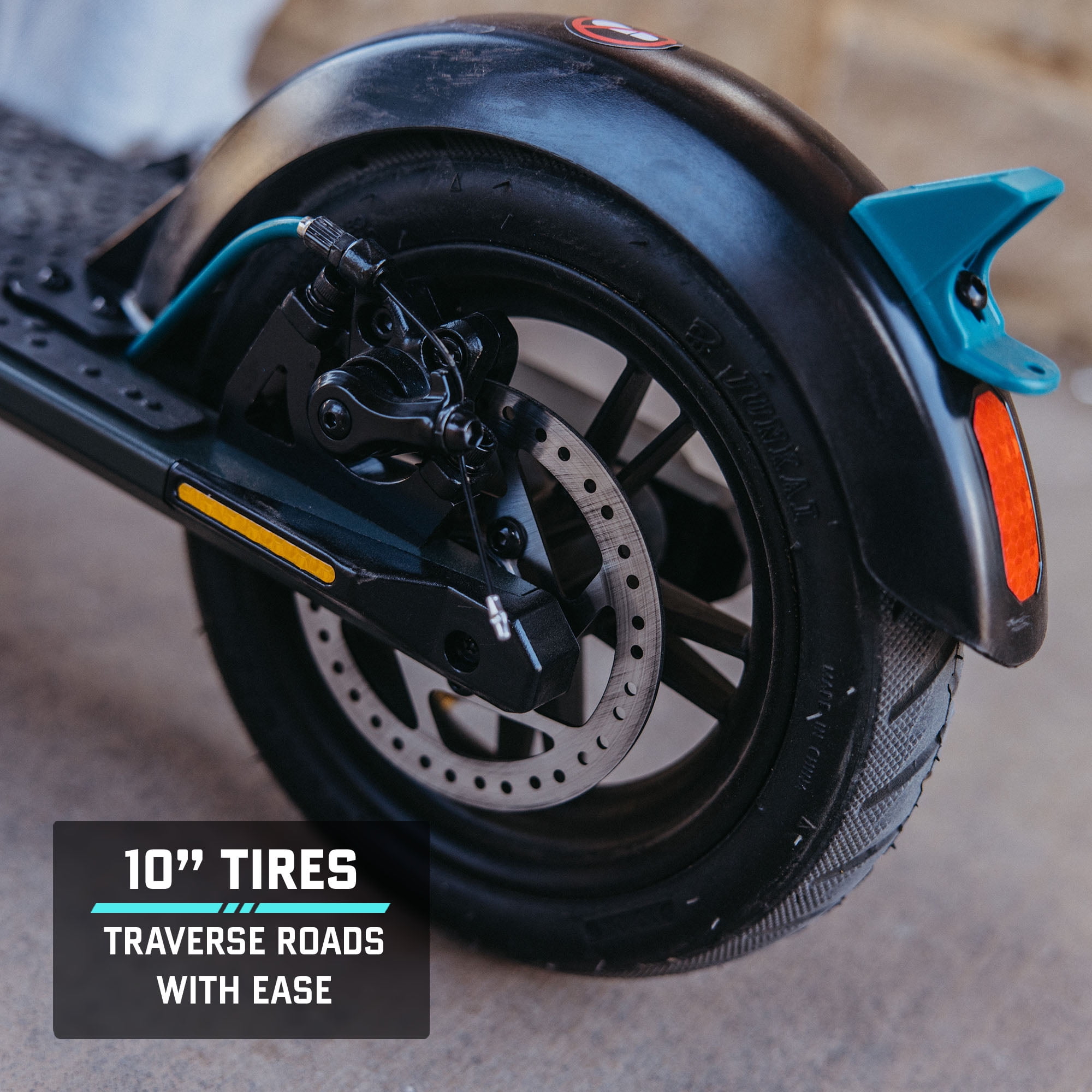 GOTRAX G3 Plus Adult Electric Scooter, 300W 10" Tires Max 18 mile Foldable Escooter for Adult, Gray - Image 8