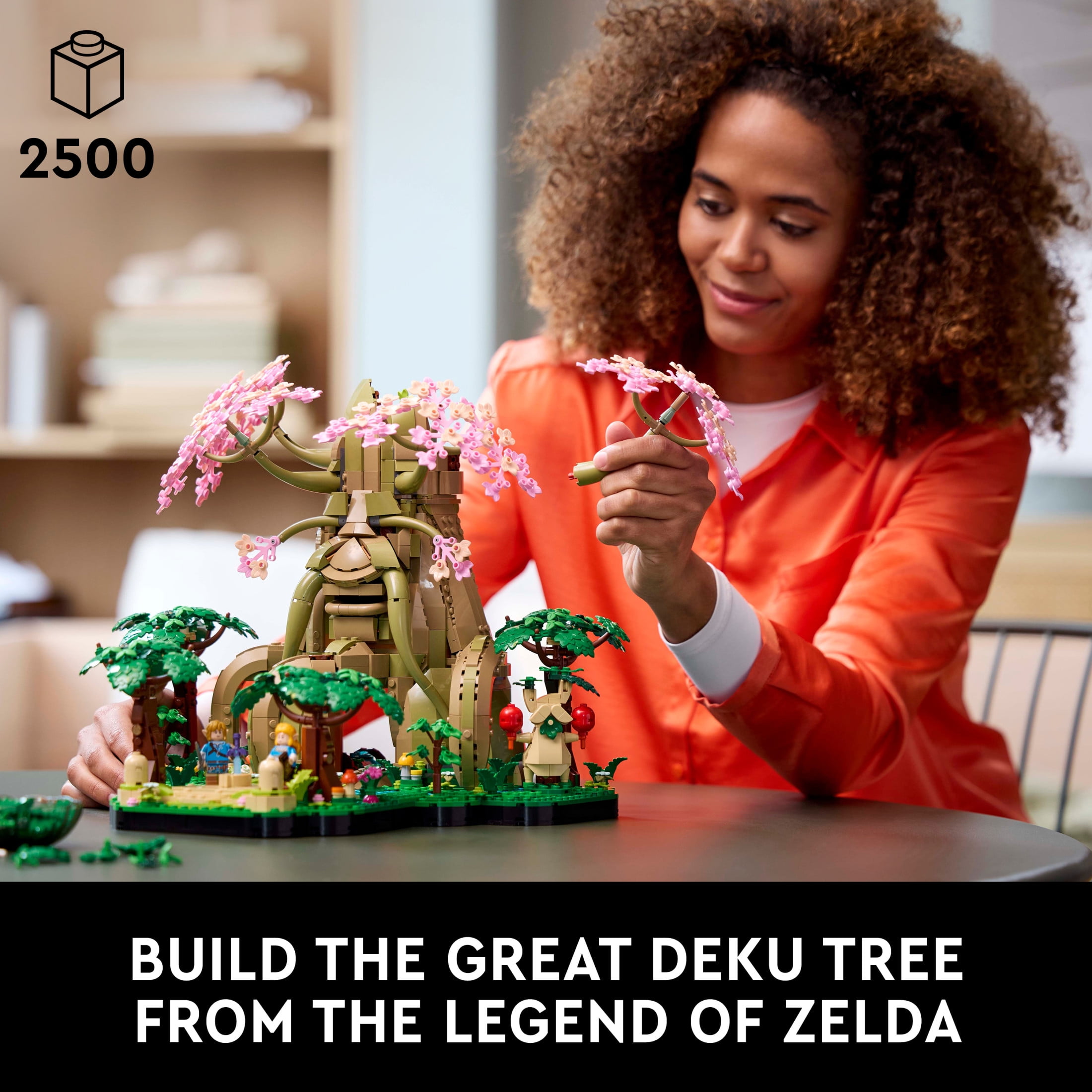 LEGO The Legend of Zelda Great Deku Tree 2in1 - Model Building Set for Adults, Ages 18+ - Collectible Zelda Kit for Home Decor, Office or Bedroom - Gift Idea for Fans of Video Game - 77092 - Image 4