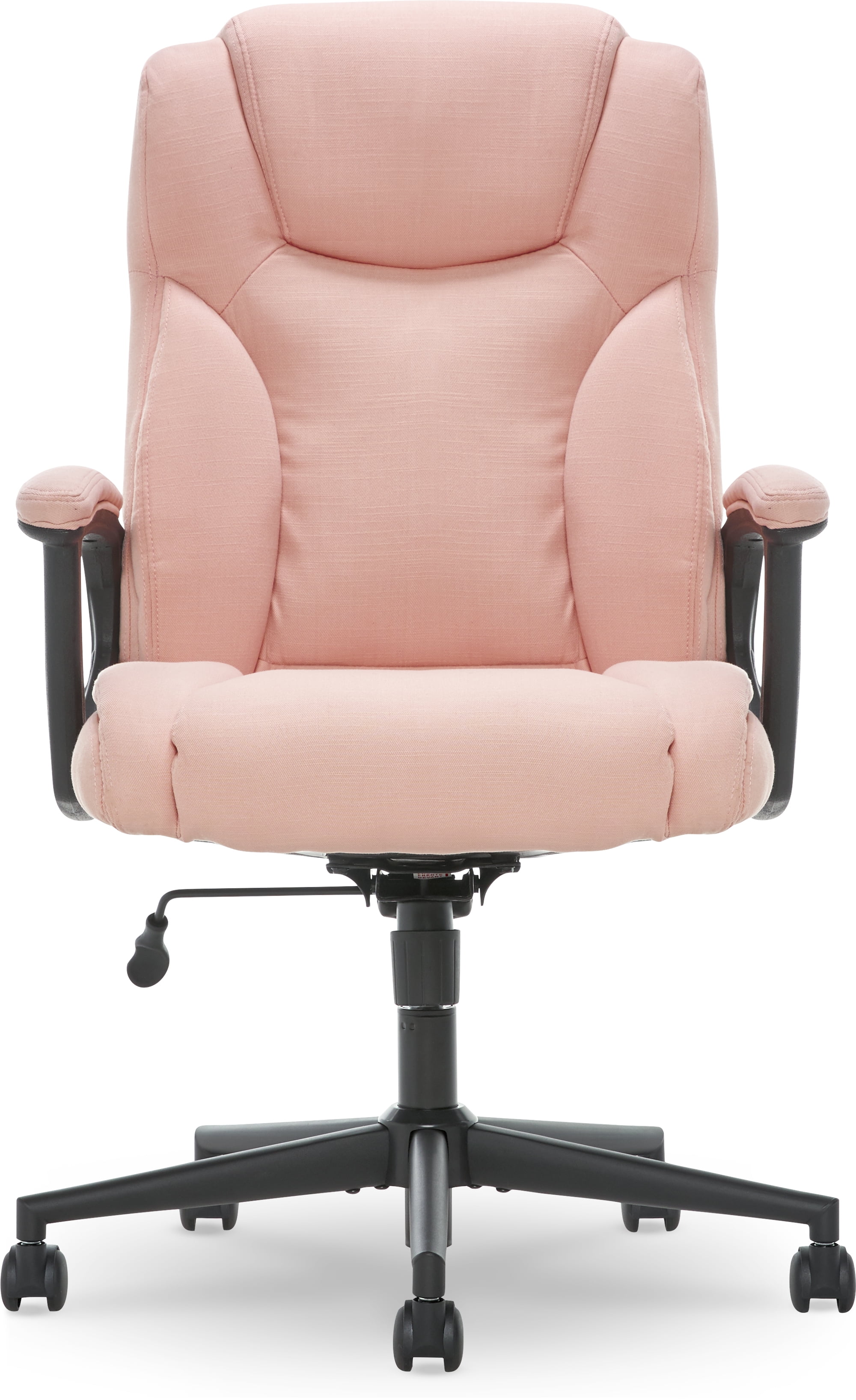Serta Connor Microfiber High Back Executive Chair with Arms, Pink - Image 10