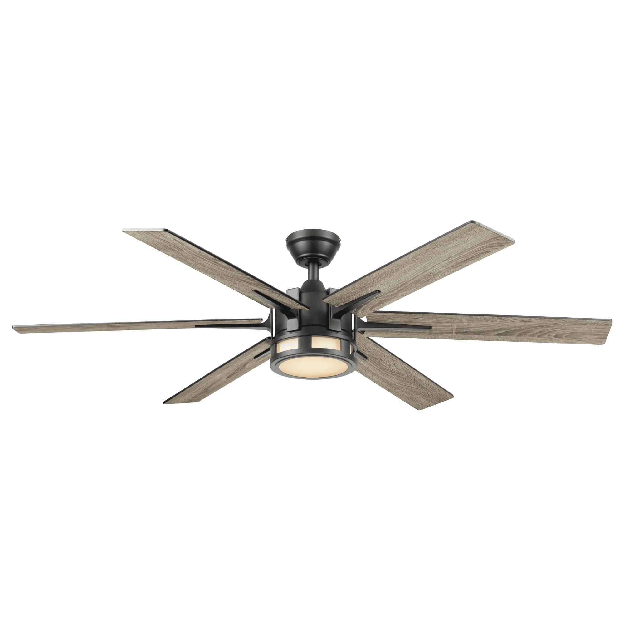 Better Homes & Gardens 56" Black Large Indoor Ceiling Fan with Color Changing Light 6 Blades Remote and Reverse Airflow - Image 10