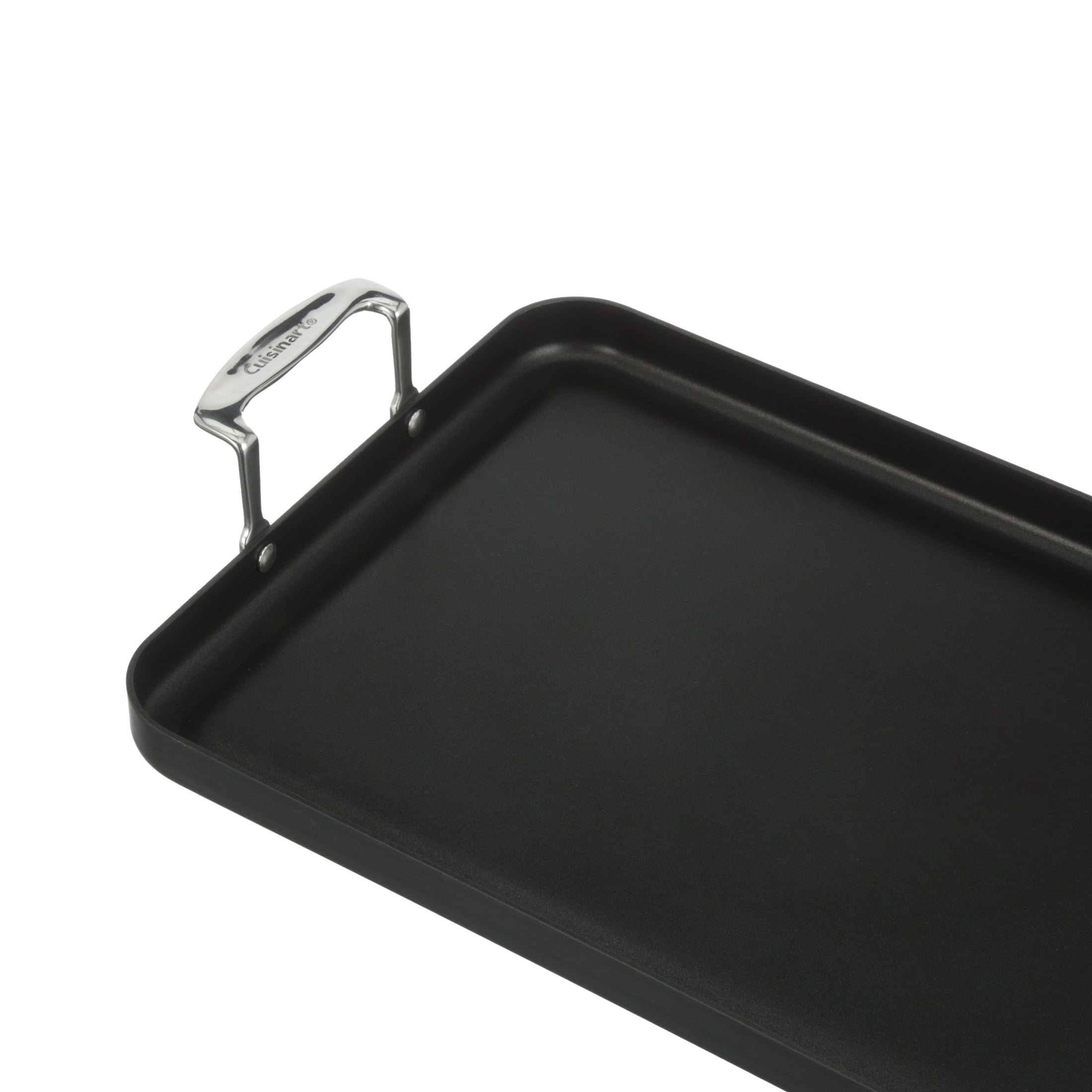 Cuisinart Chef's Classic 20 in. L X 13 in. W Anodized Aluminum Nonstick Surface Silver Griddle - Image 2