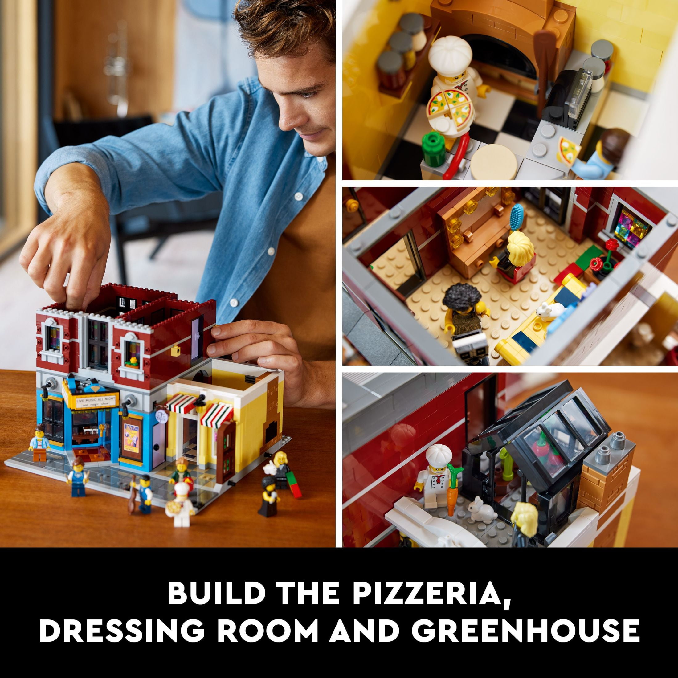 LEGO Icons Jazz Club Building Blocks for Adults - Office or Book Shelf Decor for Men & Women, Ages 18+ Years - Gifts for Birthdays - 10312 - Image 5