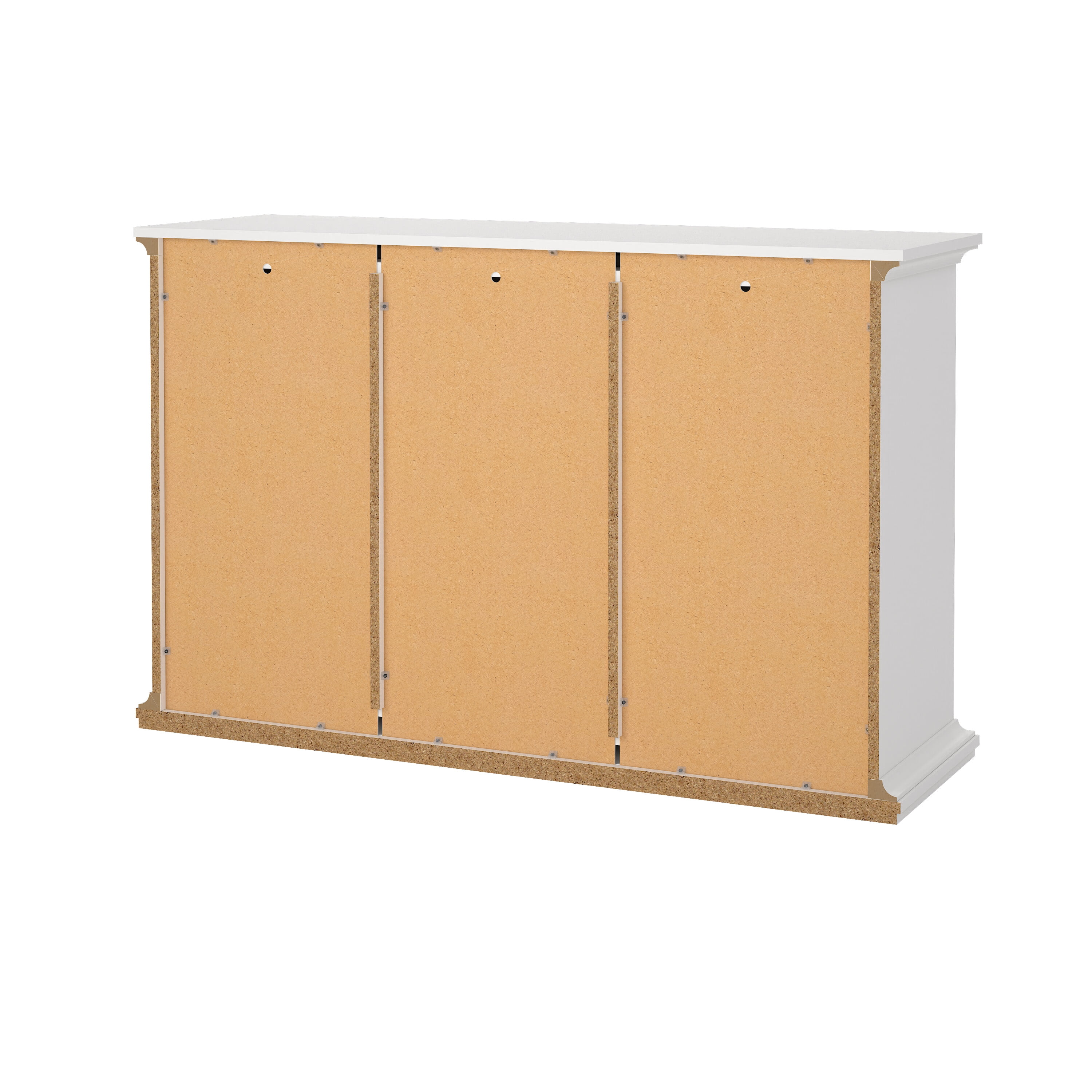 Tvilum Sonoma 6 Shelf Sideboard with 3 Doors and 3 Drawers, White - Image 3