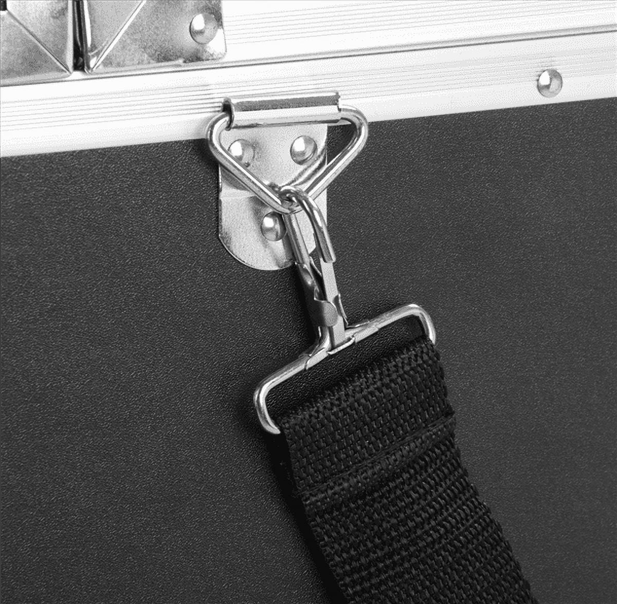 Renwick 3-in-1 Rolling Professional Cosmetic Makeup Case, Black - Image 6