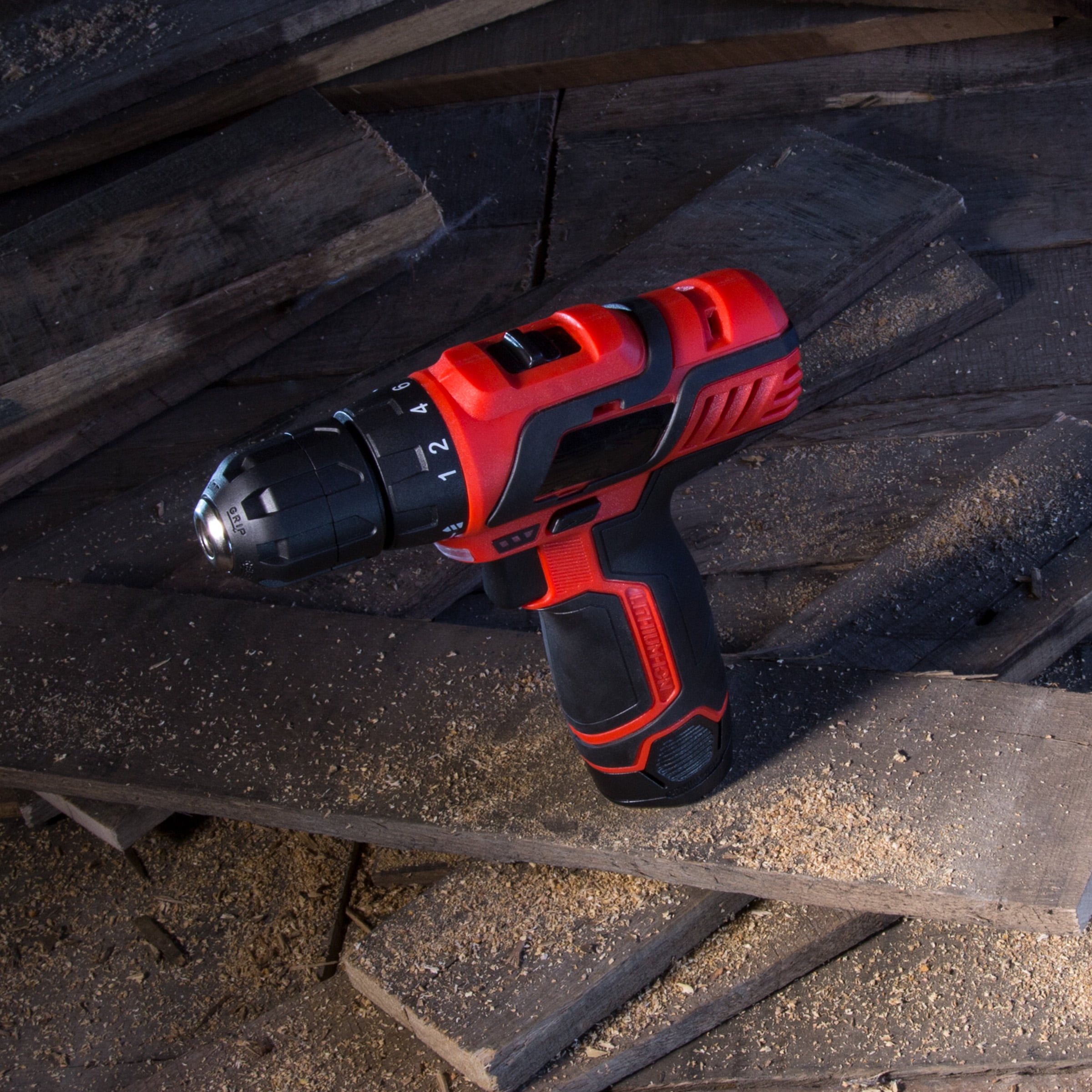 Stalwart 75-Piece 12V Cordless Drill Accessories Set with LED Flashlight - Image 7