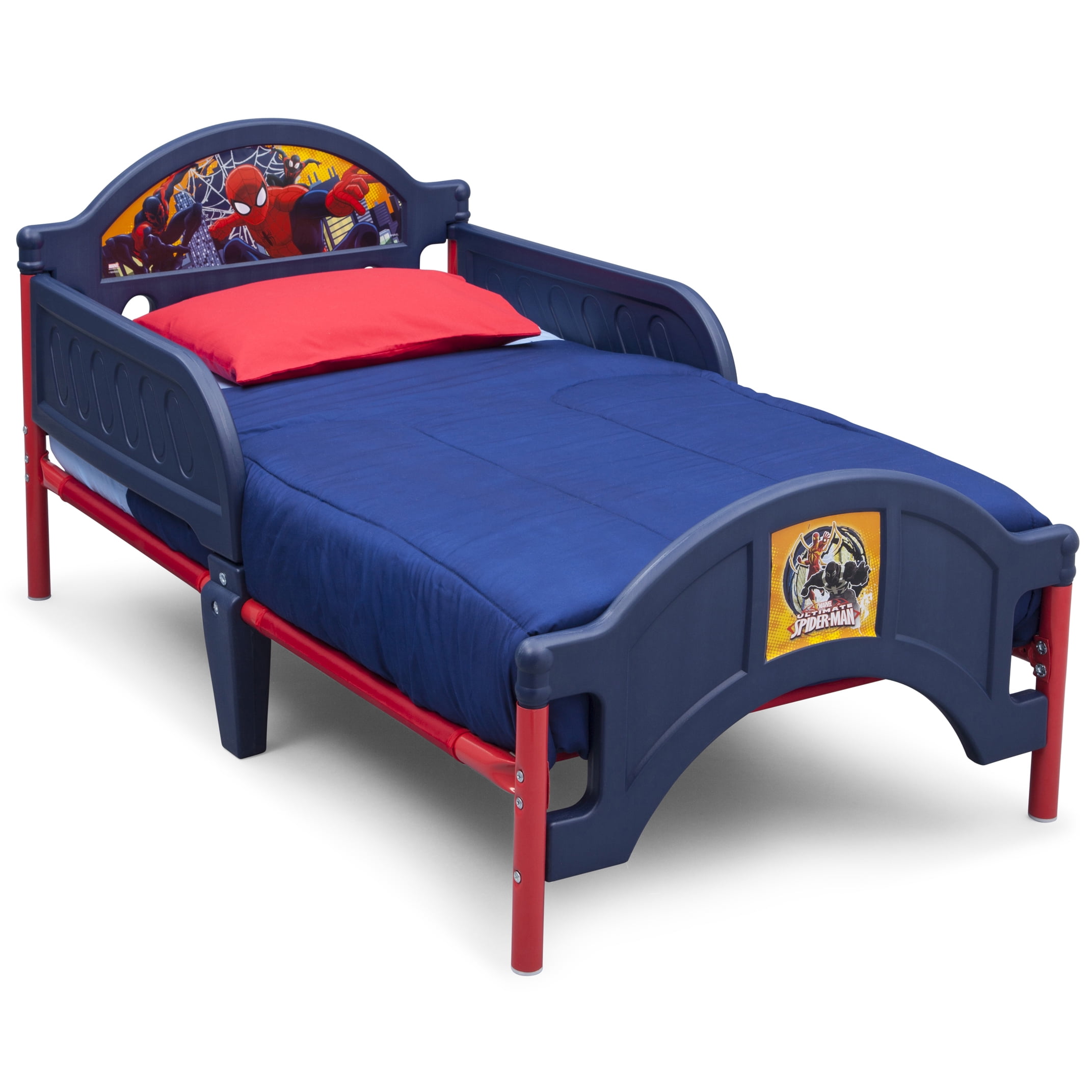 Spider-Man Toddler Bed with matching Toddler Bedding Value Bundle - Image 3