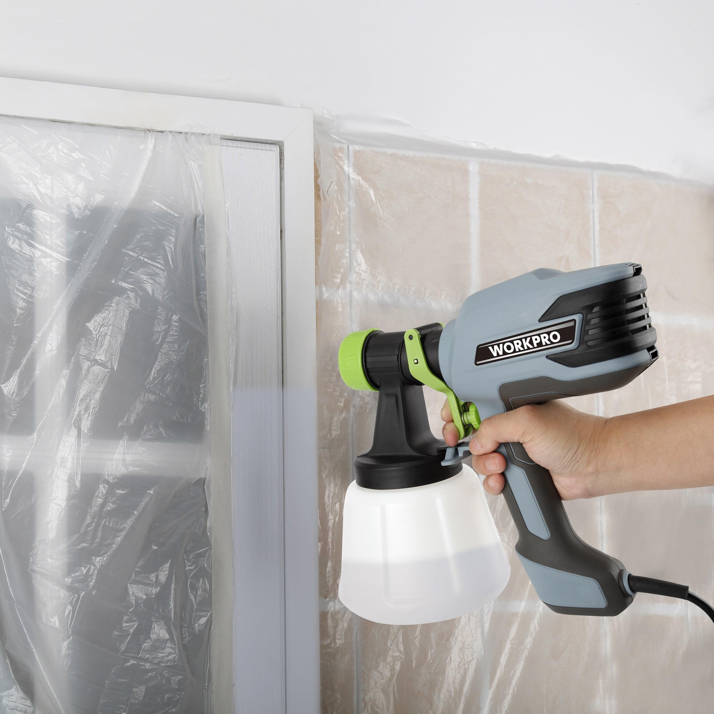 WORKPRO Plus 14GPH Electric Paint Sprayer, 120 Volt, Model 2234, New - Image 4