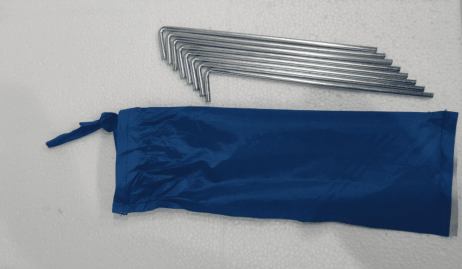 Ozark Trail 10' x 10' Instant Slant Leg Canopy, Outdoor Shading Shelter, Michigan Navy - Image 4