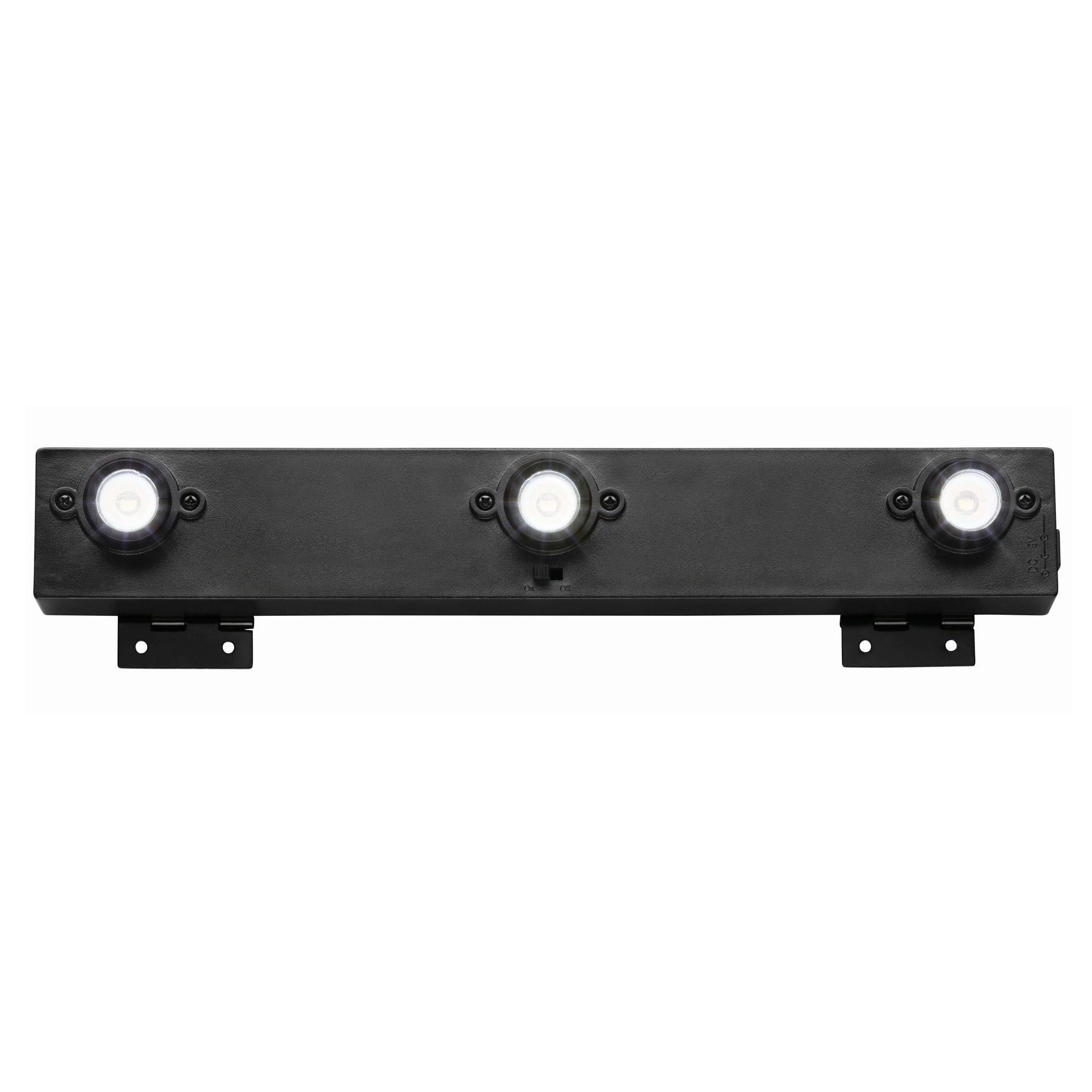 Viper Stadium Dartboard Cabinet w/ Shot King Sisal Dartboard and Shadow Buster Light, Mahogany - Image 3