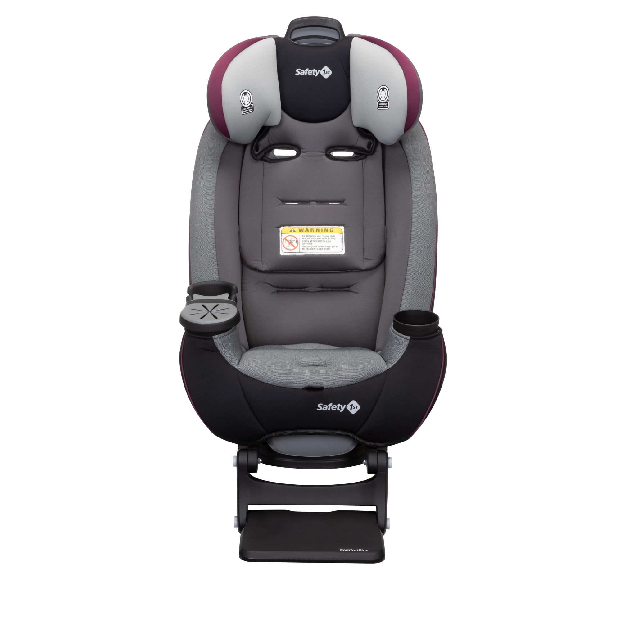 Safety 1ˢᵗ Grow and Go™ Extend 'n Ride LX All-in-One Convertible Car Seat, Winehouse, Infant & Toddler, Unisex - Image 55