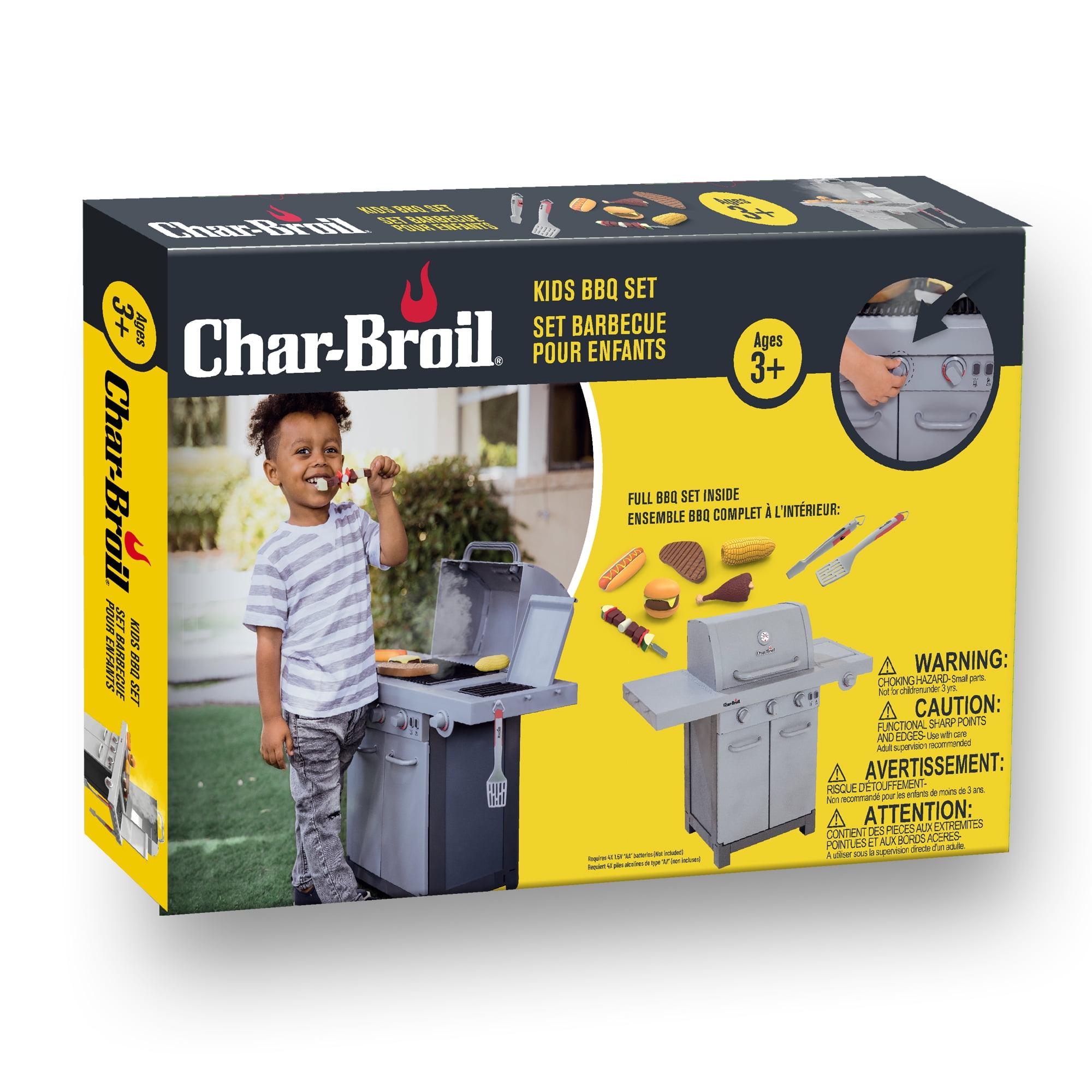 Char-Broil Creative Play Super Barbe-Cute Toy Bbq Set For Kids Ages 3+ - Image 3