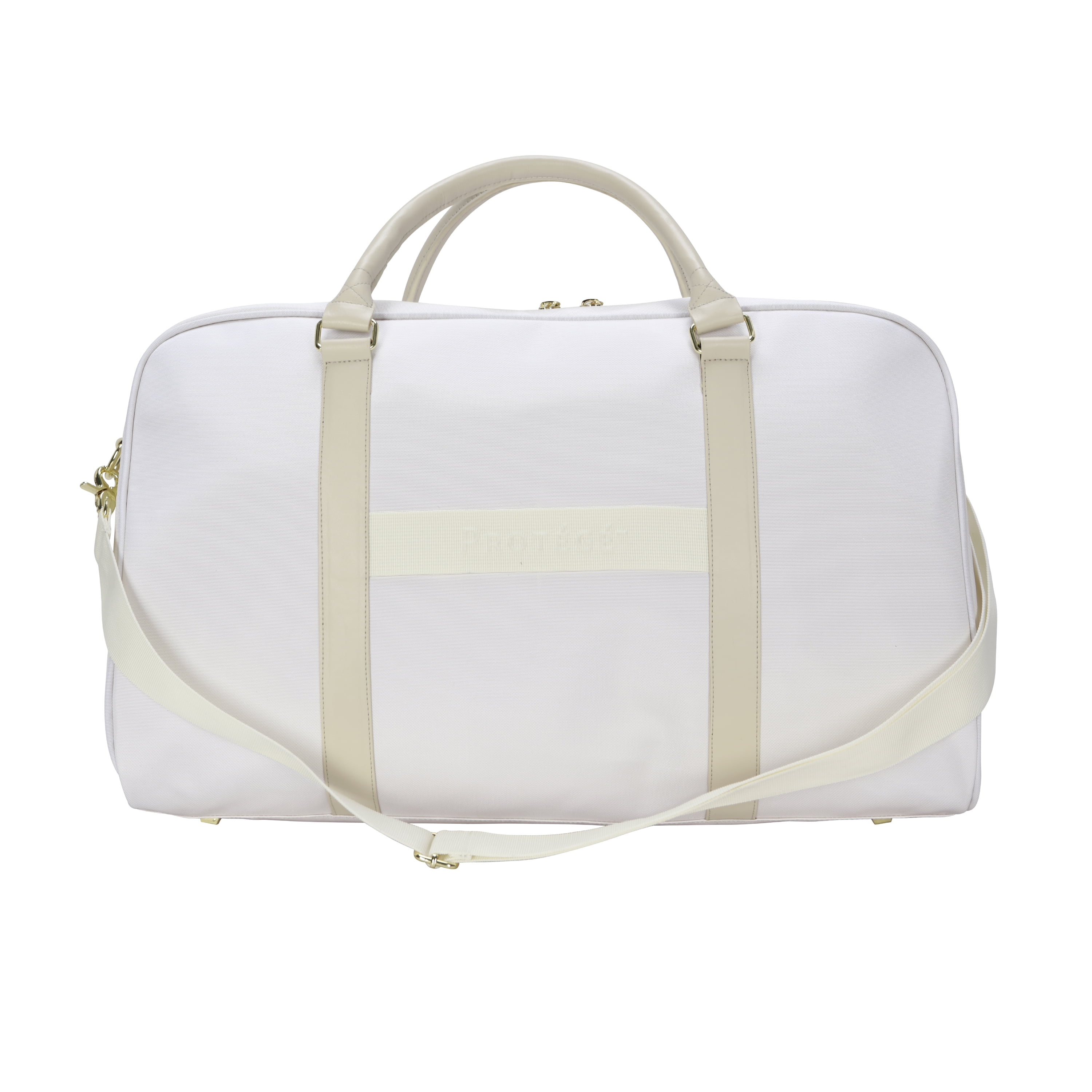 (2 pack) Protégé 21-inch Travel Weekender Duffel, Cream Polyester - Image 5