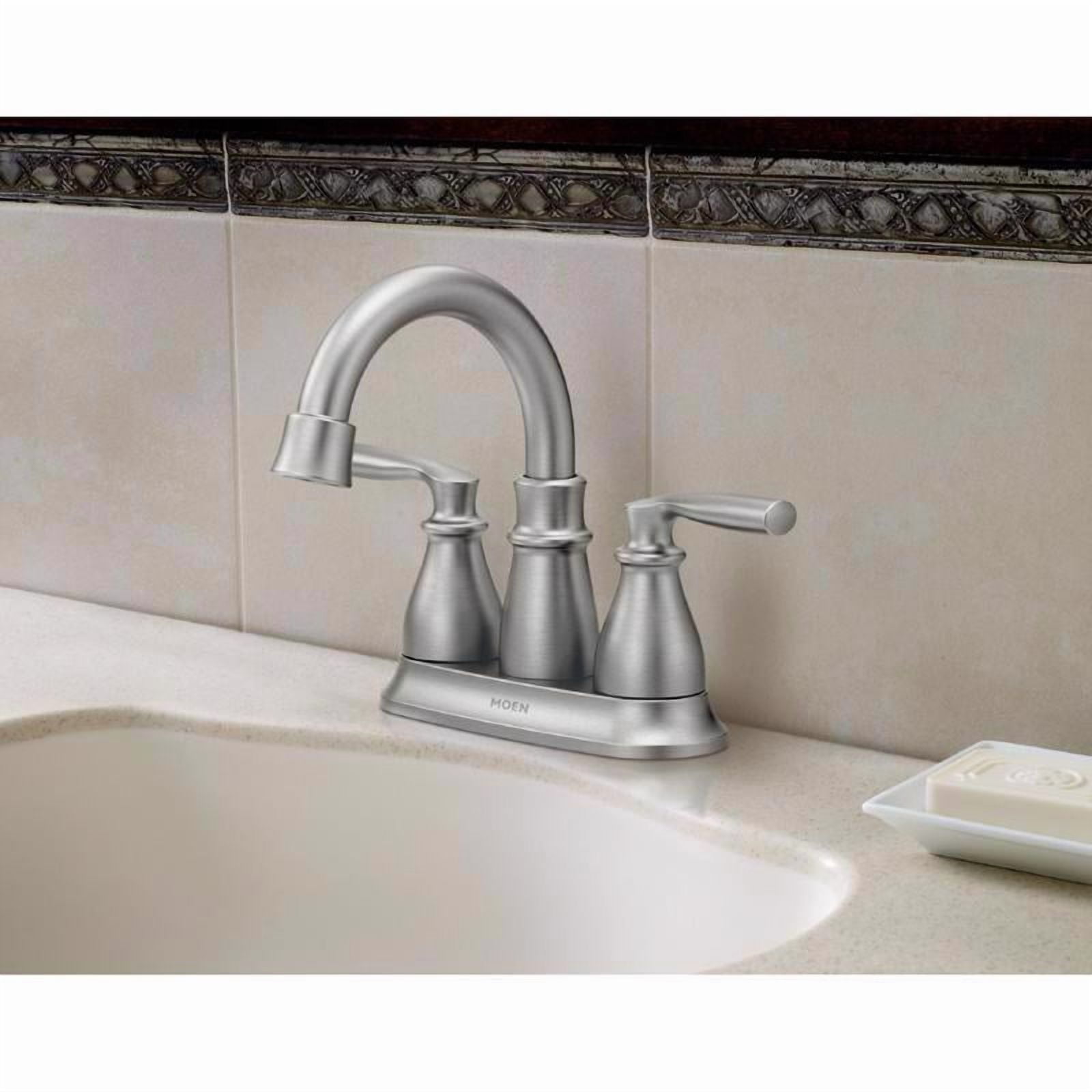 Moen Hilliard Two-Handle High Arc Bathroom Faucet - Image 3