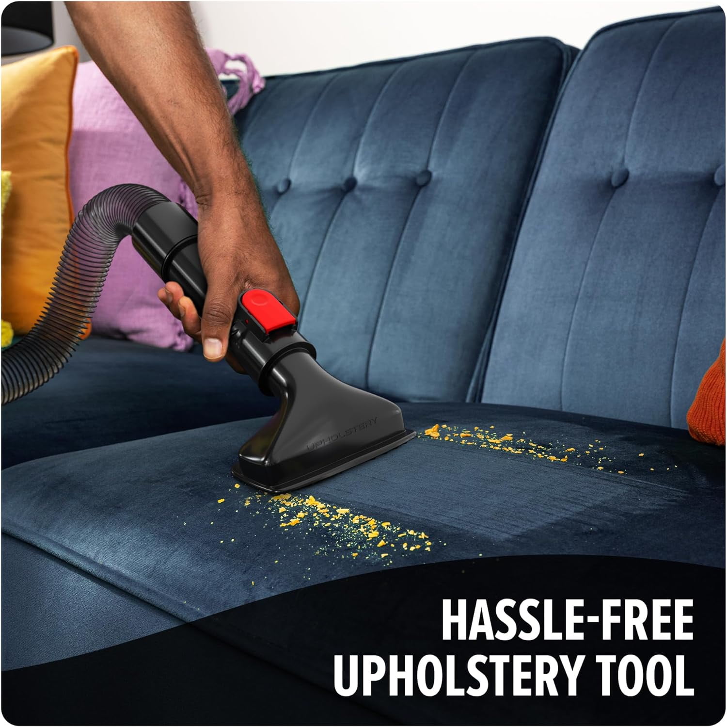 Dirt Devil Bagless Upright Vacuum Cleaner, Multi-Surface Extended Reach, {et Friendly, for Hard Floor & Carpet, Attachments & Tools, UD76310V, Black - Image 3