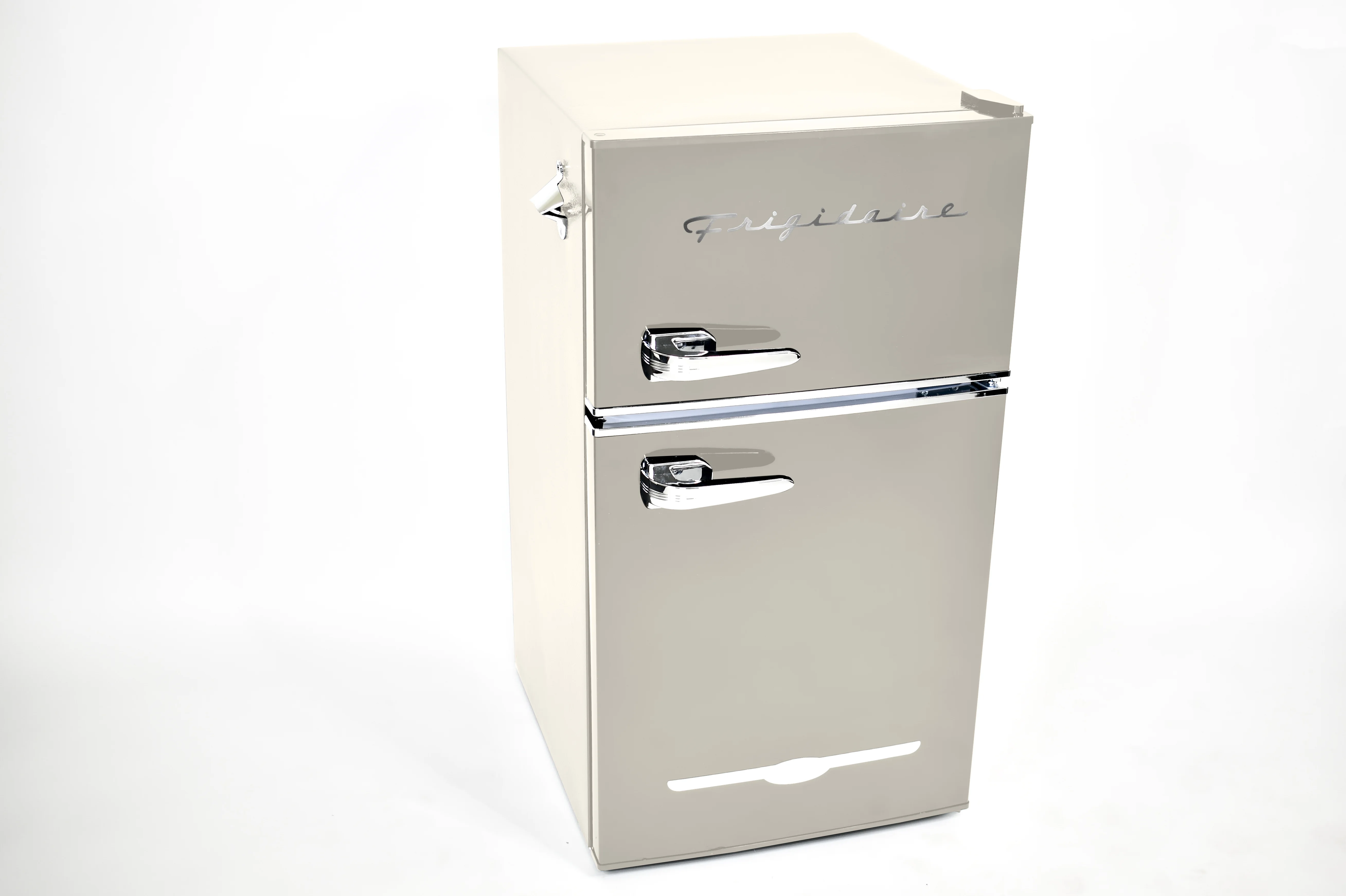 Frigidaire, 3.1 Cu. Ft. 2 Door Retro Compact Refrigerator , Built-In Side Bottle Opener, Cream - Image 16