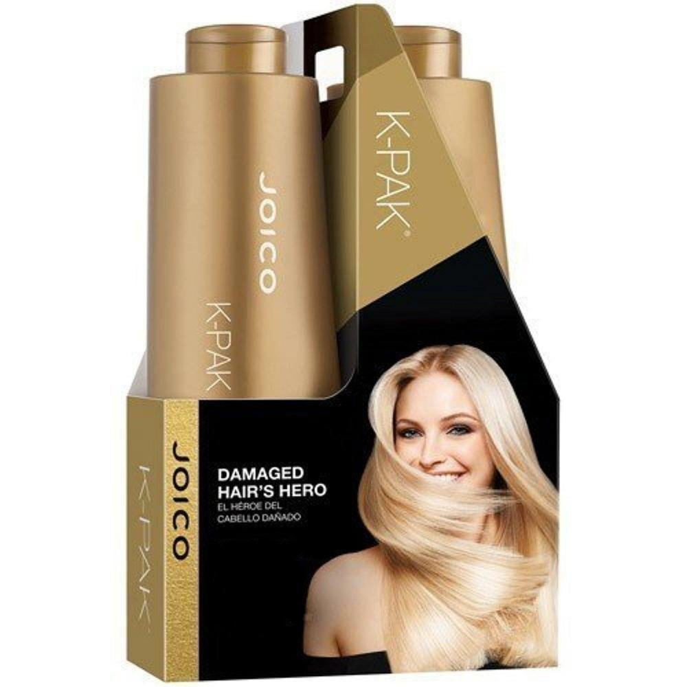 Joico K-PAK Shampoo And Conditioner Damaged Hair's Hero Shampoo & Conditioner Duo 33.8 Ounce Each - Image 3