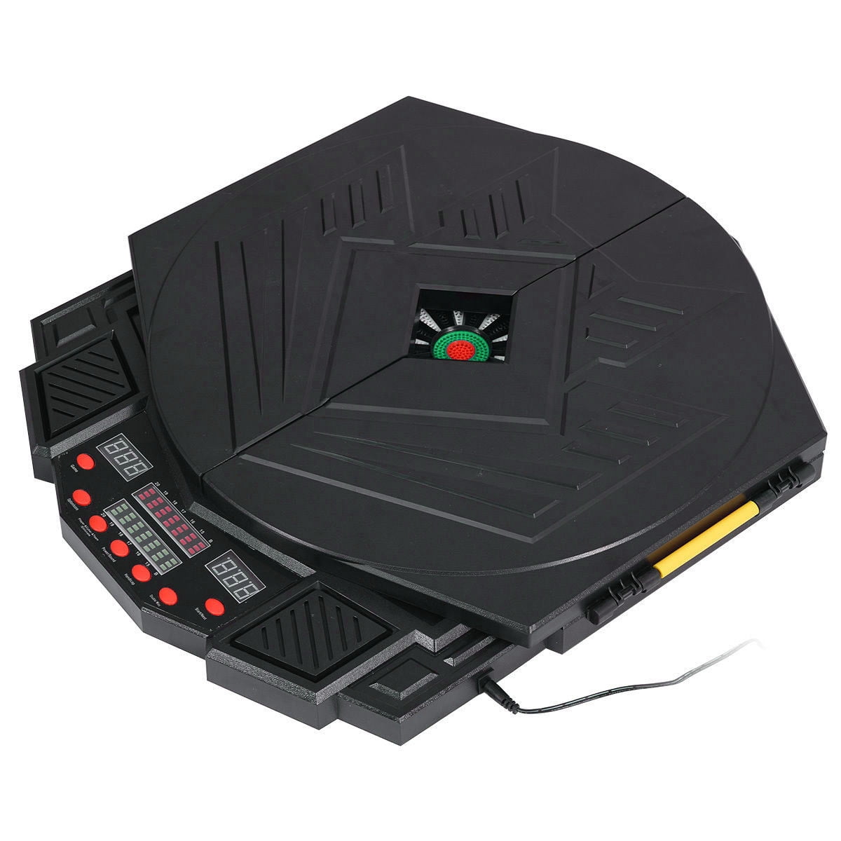 Costway Professional Electronic Dartboard Cabinet Set w/ 12 Darts Game Room LED Display - Image 3