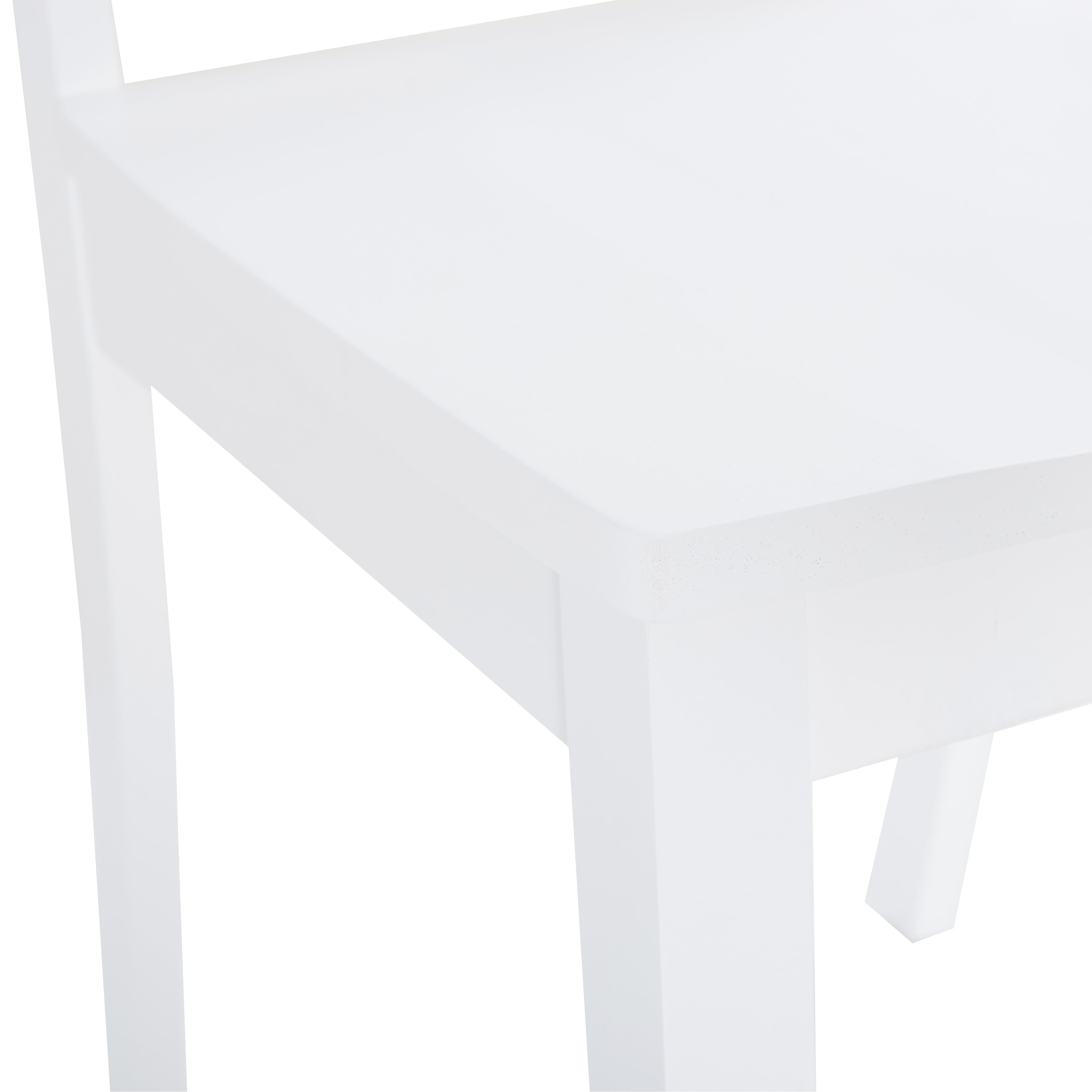 Linon Dawes 3-Piece Folding Dining Set, White - Image 5